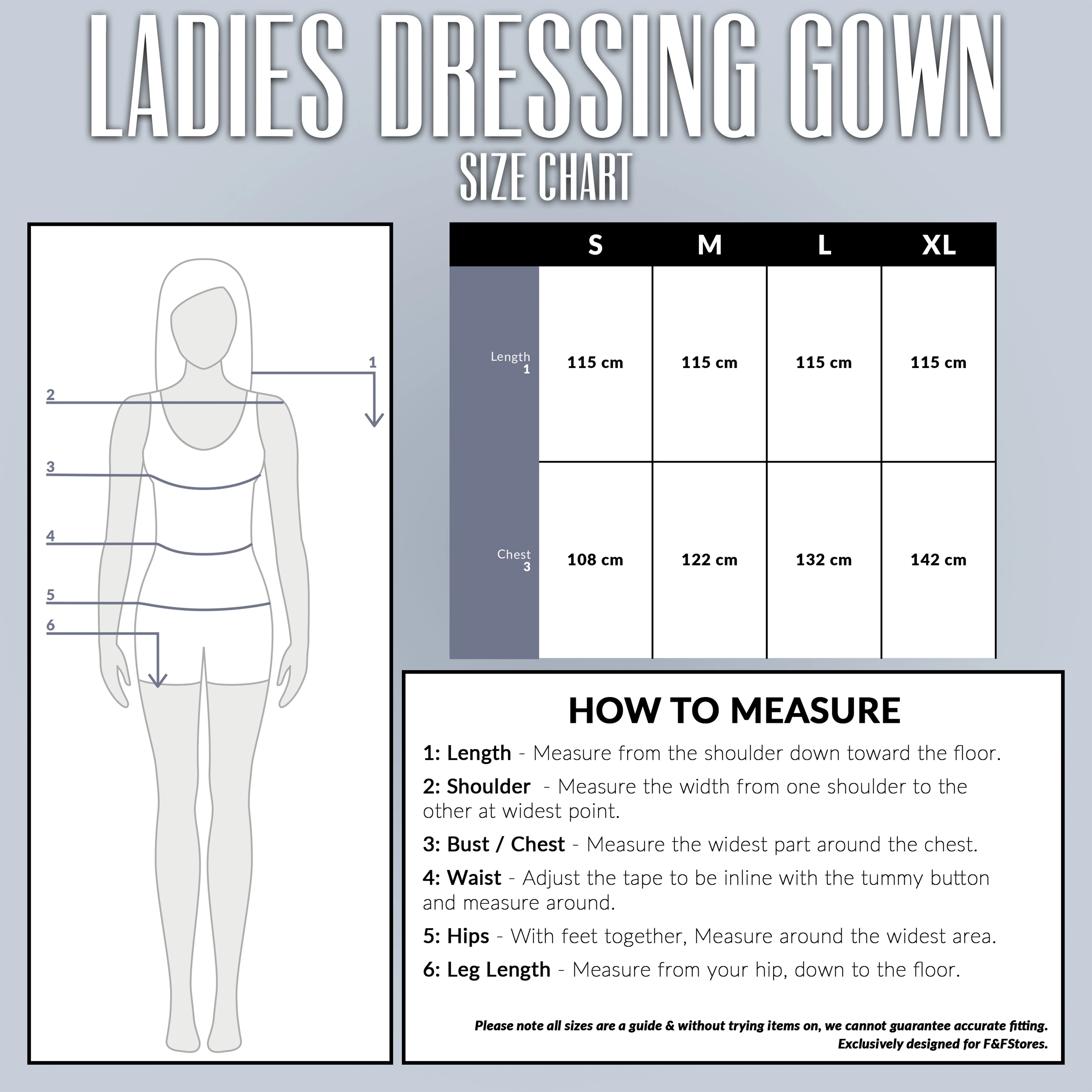 CityComfort Dressing Gowns For Women, Soft Women's Dressing Gown - Image 6