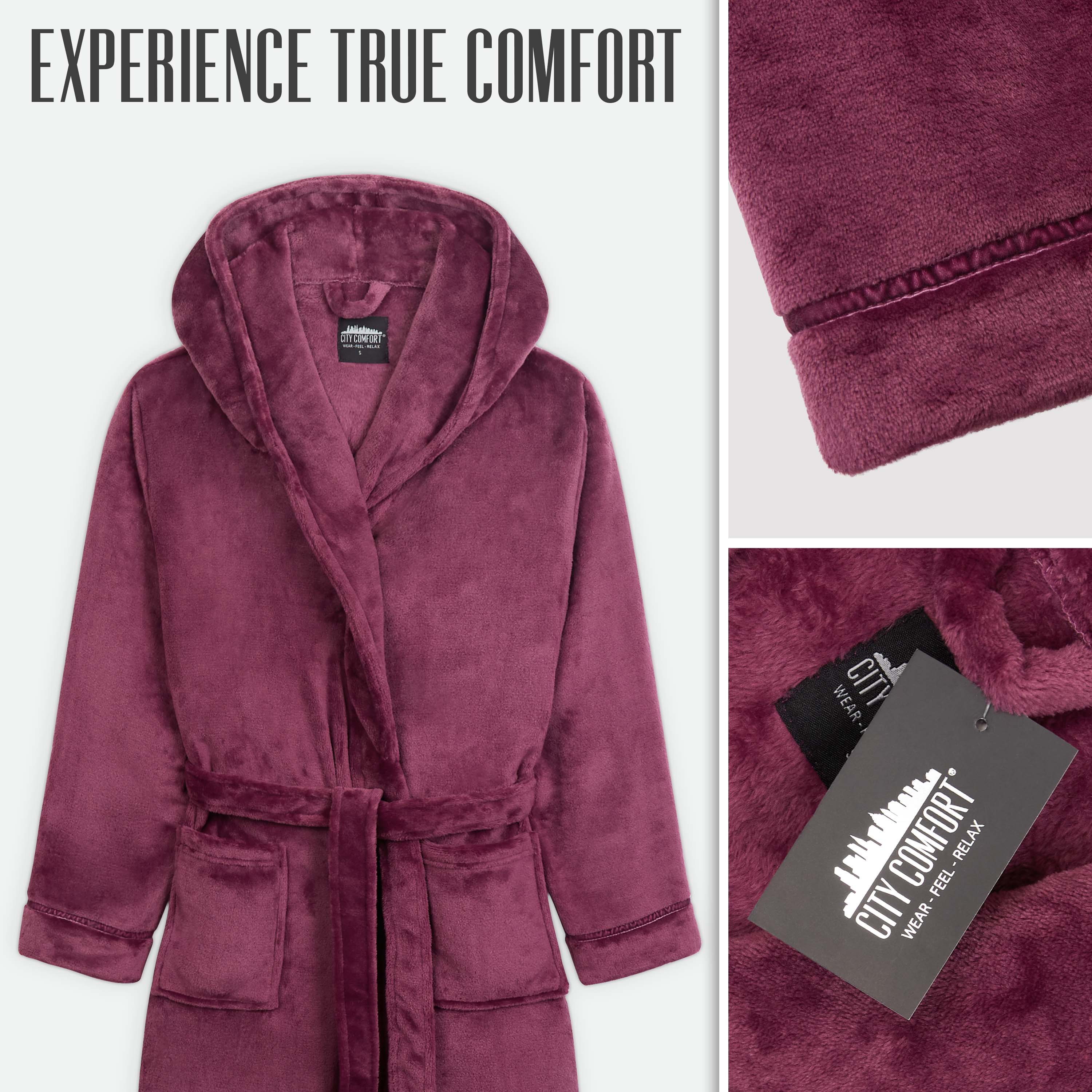 CityComfort Dressing Gowns For Women, Soft Women's Robes - Image 18