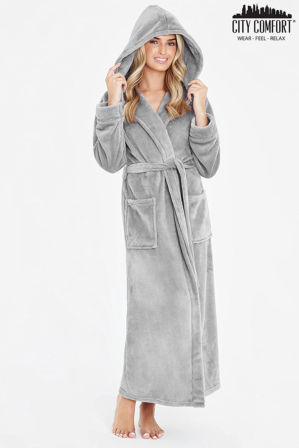 CityComfort Dressing Gowns For Women, Soft Women's Robes - Image 3