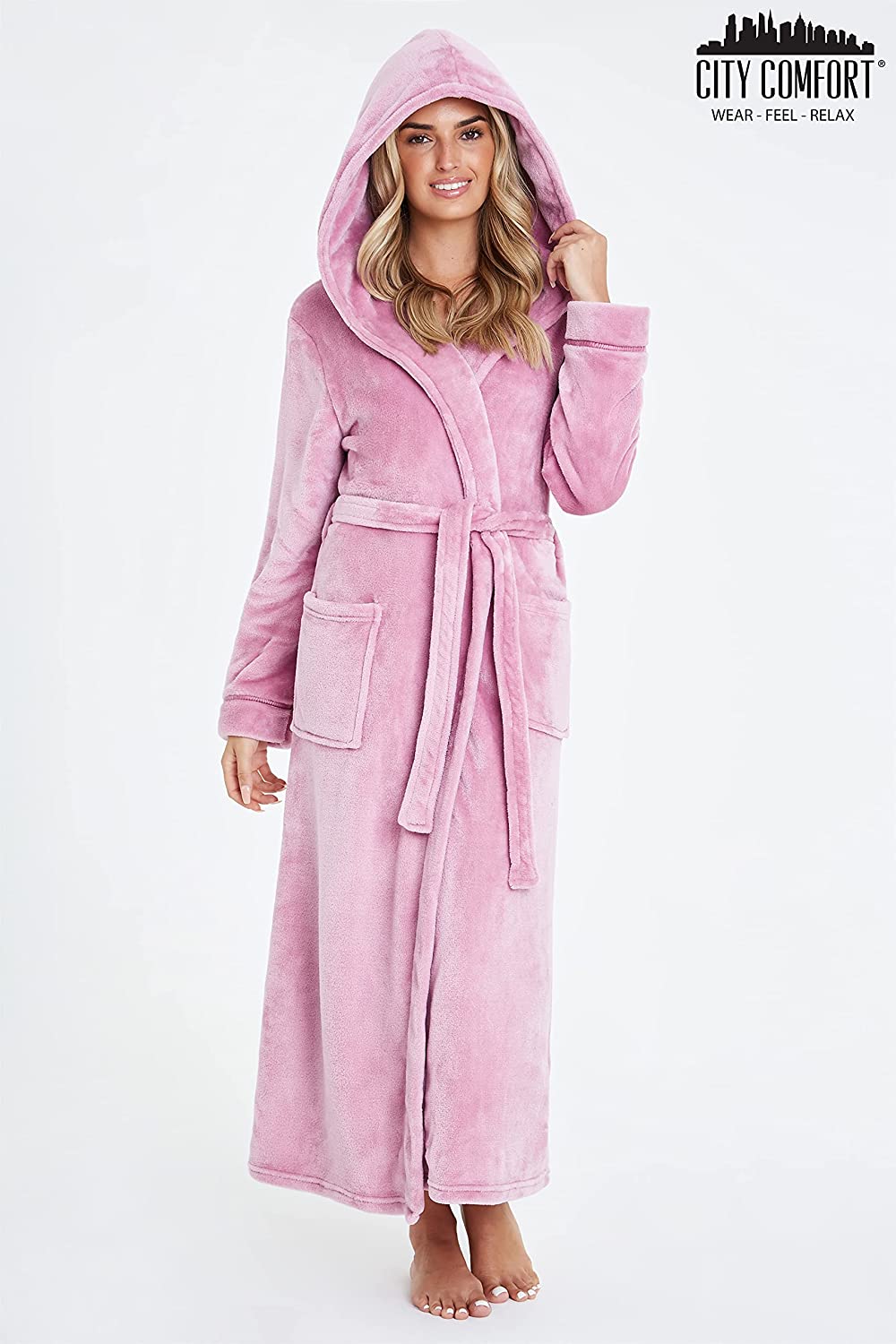 CityComfort Dressing Gowns For Women, Soft Women's Robes - Image 7