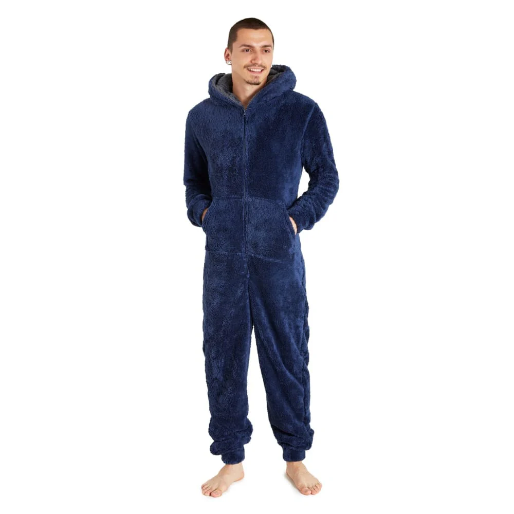 CityComfort Onesies for Men and Teens, Loungewear Fleece Pyjamas Men All in One Jumpsuit Nightwear - Image 18