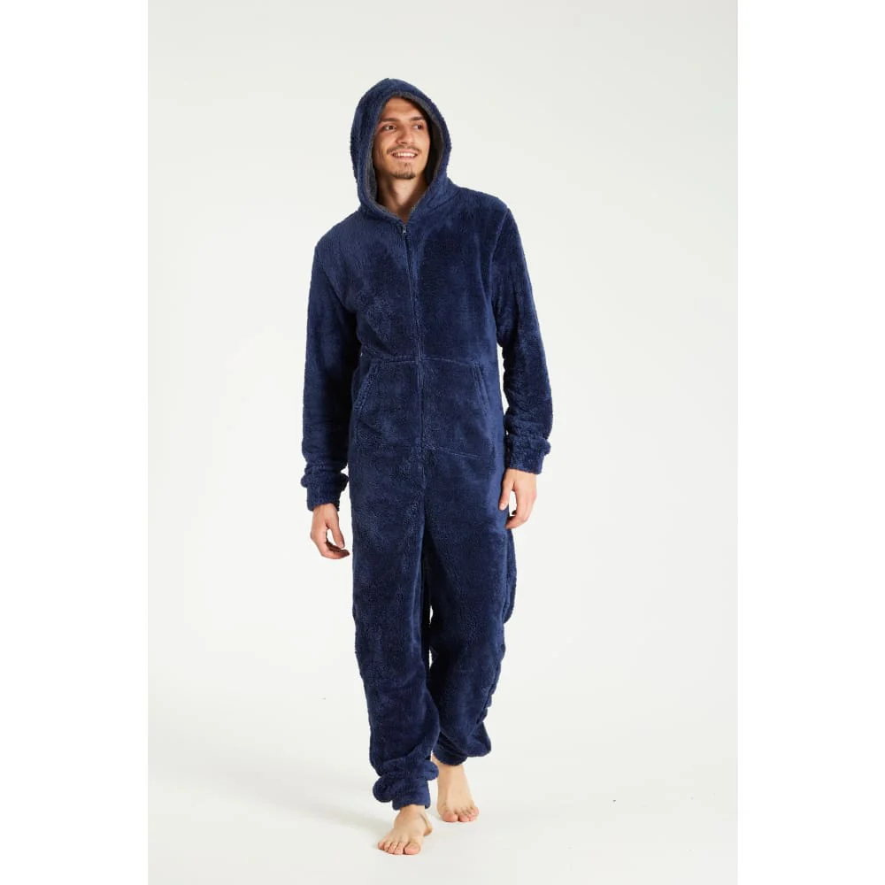 CityComfort Onesies for Men and Teens, Loungewear Fleece Pyjamas Men All in One Jumpsuit Nightwear - Image 19