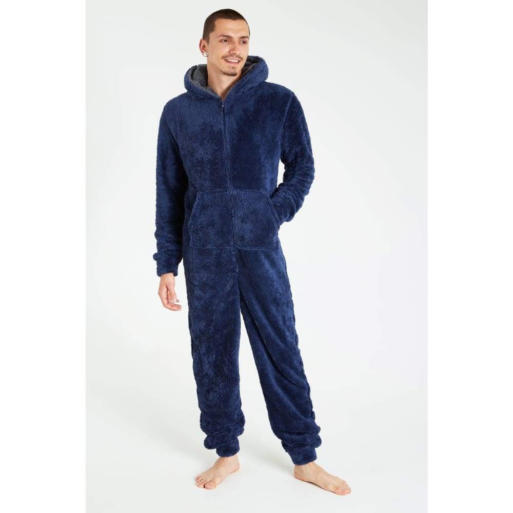 CityComfort Onesies for Men and Teens, Loungewear Fleece Pyjamas Men All in One Jumpsuit Nightwear - Image 22