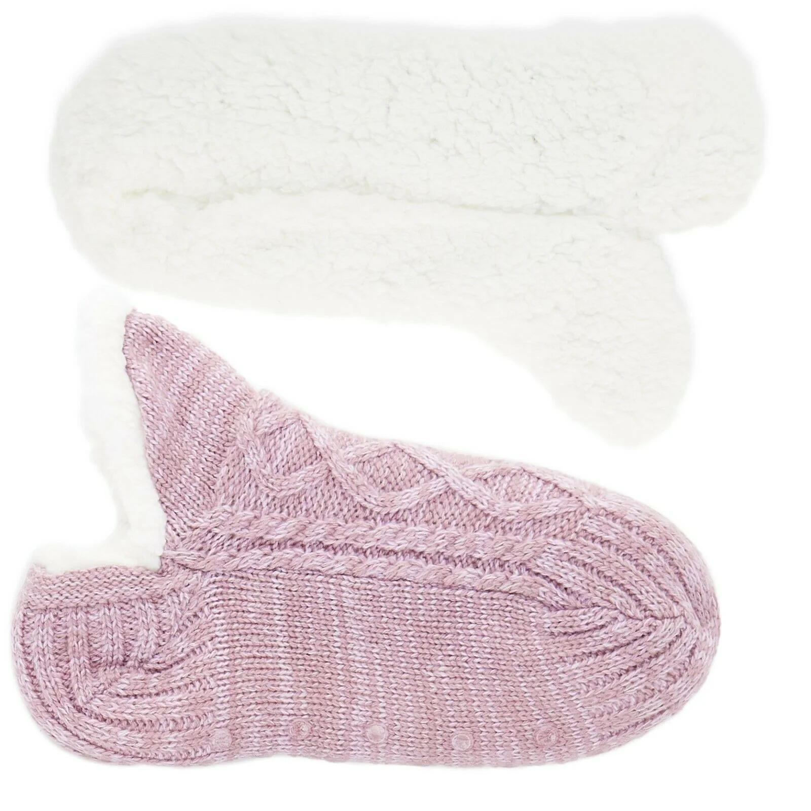CityComfort Women Slipper Socks, Fluffy And Warm Fleece Lined Anti Slip Socks - Image 19