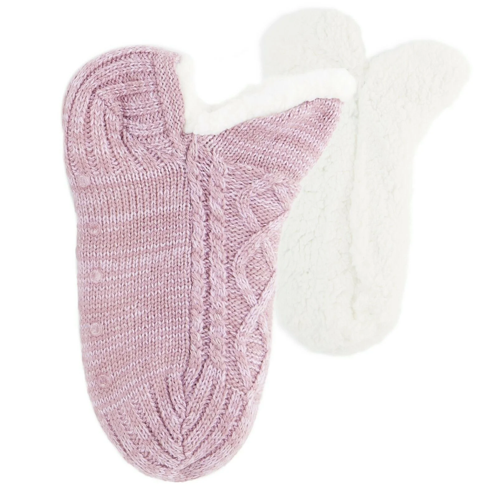 CityComfort Women Slipper Socks, Fluffy And Warm Fleece Lined Anti Slip Socks - Image 24