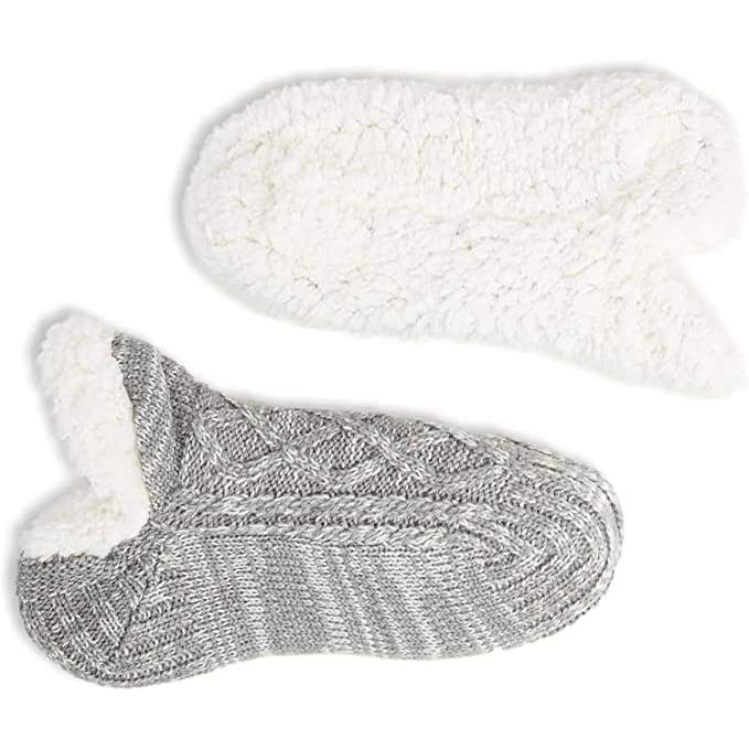 CityComfort Women Slipper Socks, Fluffy And Warm Fleece Lined Anti Slip Socks - Image 7