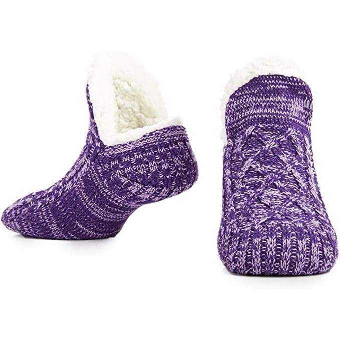 CityComfort Women Slipper Socks, Fluffy And Warm Fleece Lined Anti Slip Socks - Image 8