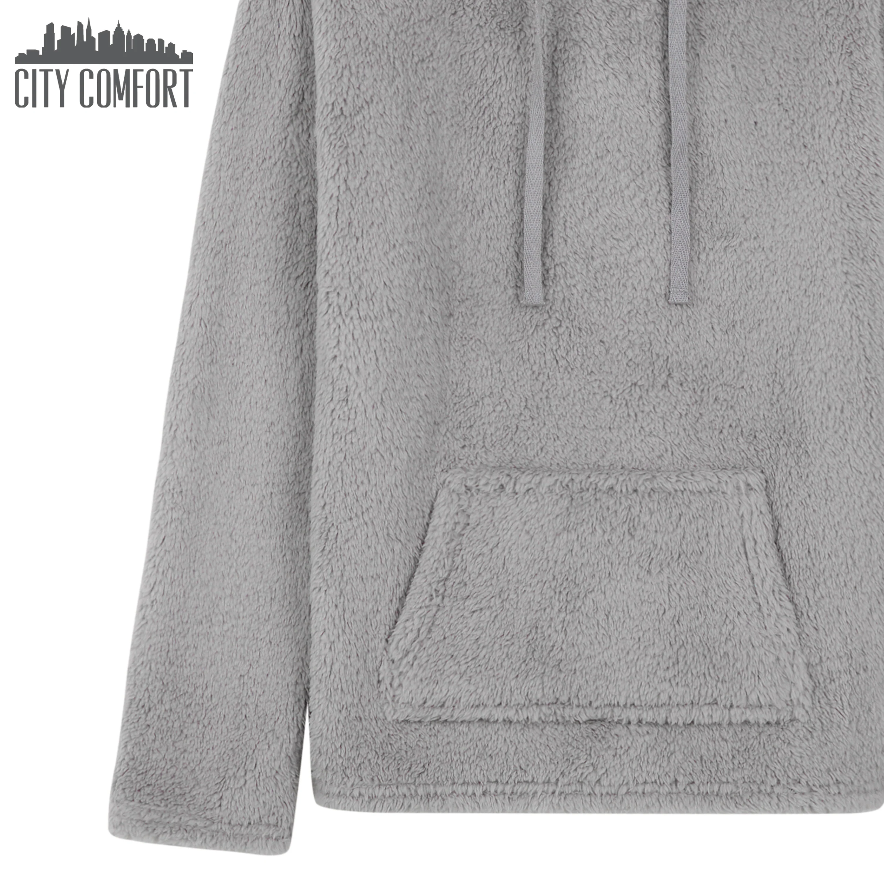 CityComfort Girls Fleece Hoodie, Soft Fluffy Hooded Pullover - Gifts for Kids - Image 11