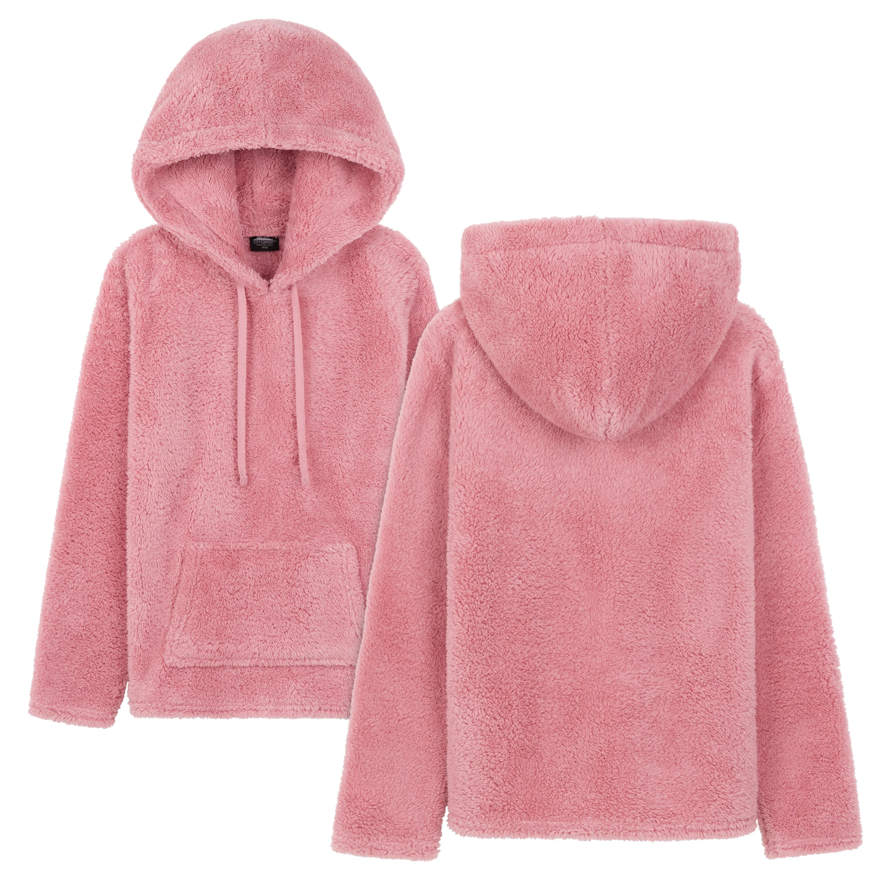 CityComfort Girls Fleece Hoodie, Soft Fluffy Hooded Pullover - Gifts for Kids - Image 22