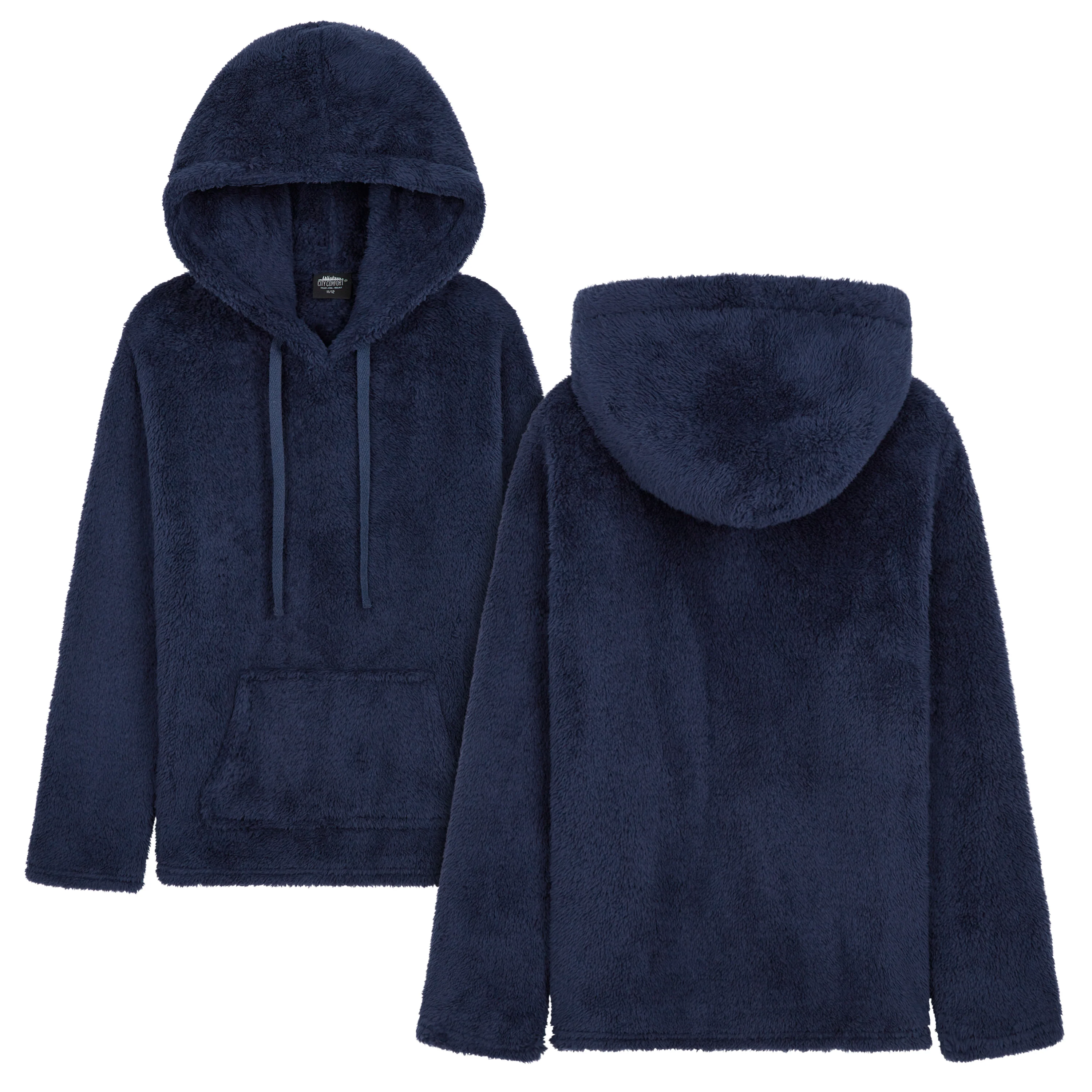 CityComfort Girls Fleece Hoodie, Soft Fluffy Hooded Pullover - Gifts for Kids - Image 4