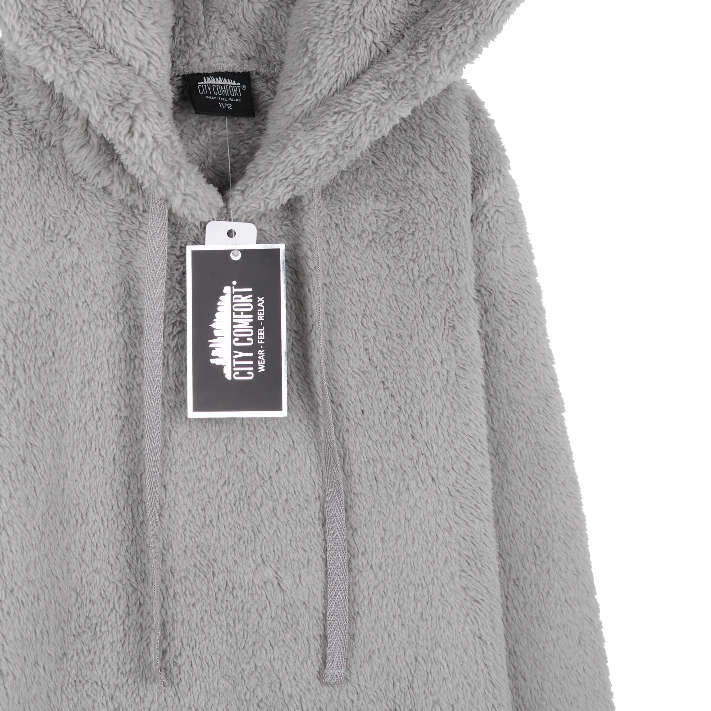 CityComfort Girls Fleece Hoodie, Soft Fluffy Hooded Pullover - Gifts for Kids - Image 9
