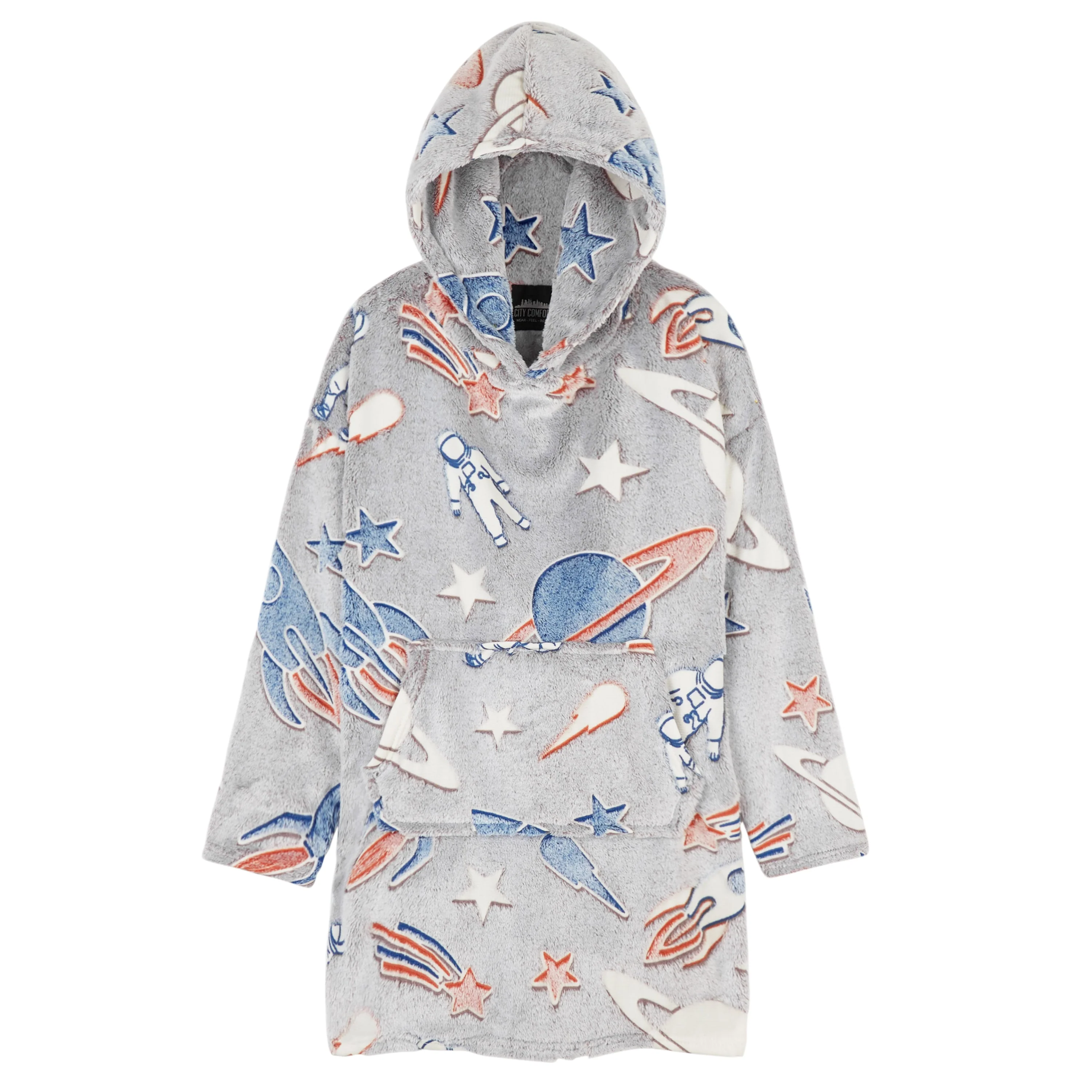 CityComfort Girls Oversized Blanket Hoodie Kids Fleece Fluffy Hoodies - Image 2