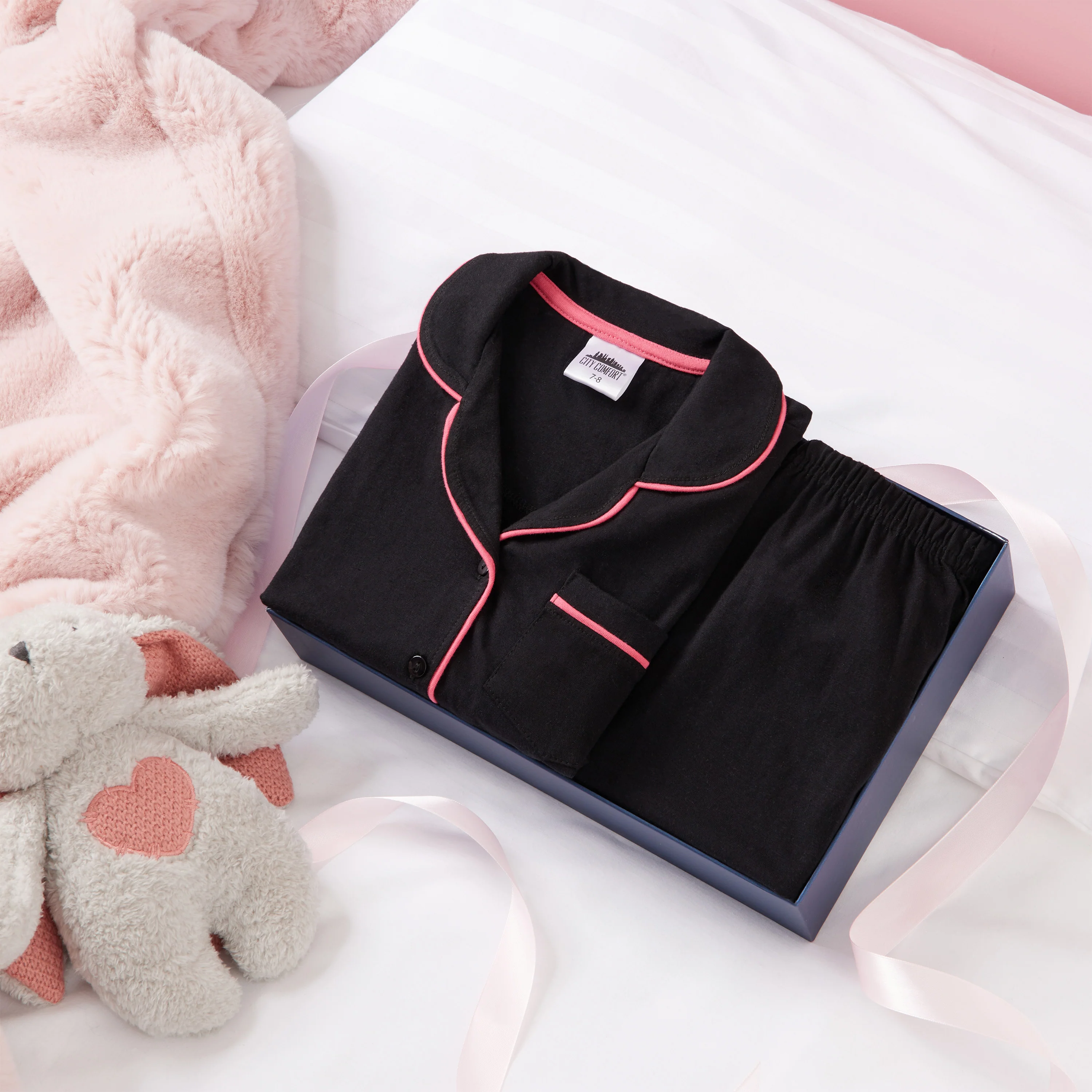 CityComfort Girls Pyjamas Summer Nightwear Sets Button Down Short Pyjamas for Kids - Image 21