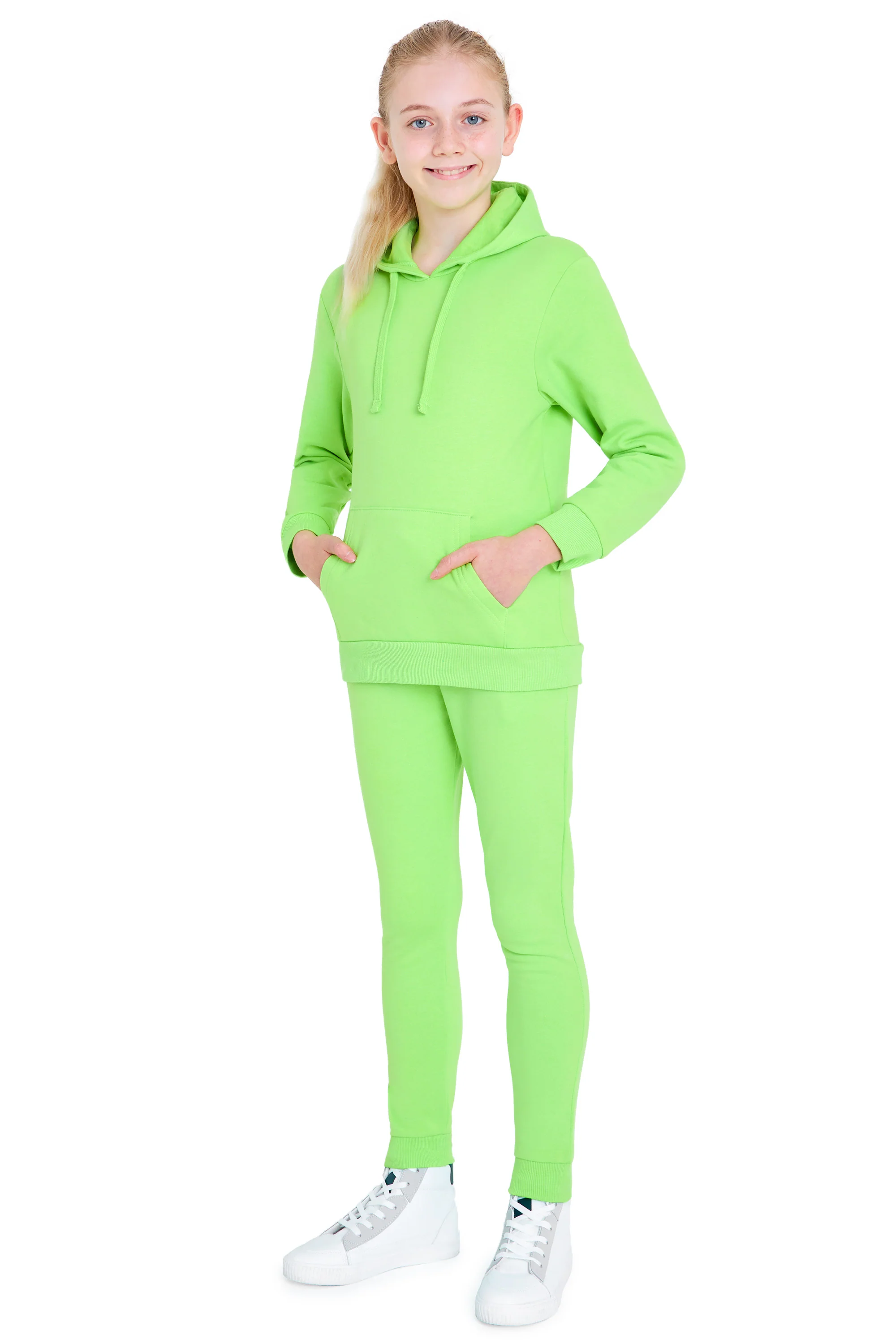 CityComfort Girls Tracksuit Set 2 Piece Jogging Bottoms and Hoodie Loungewear - Image 14