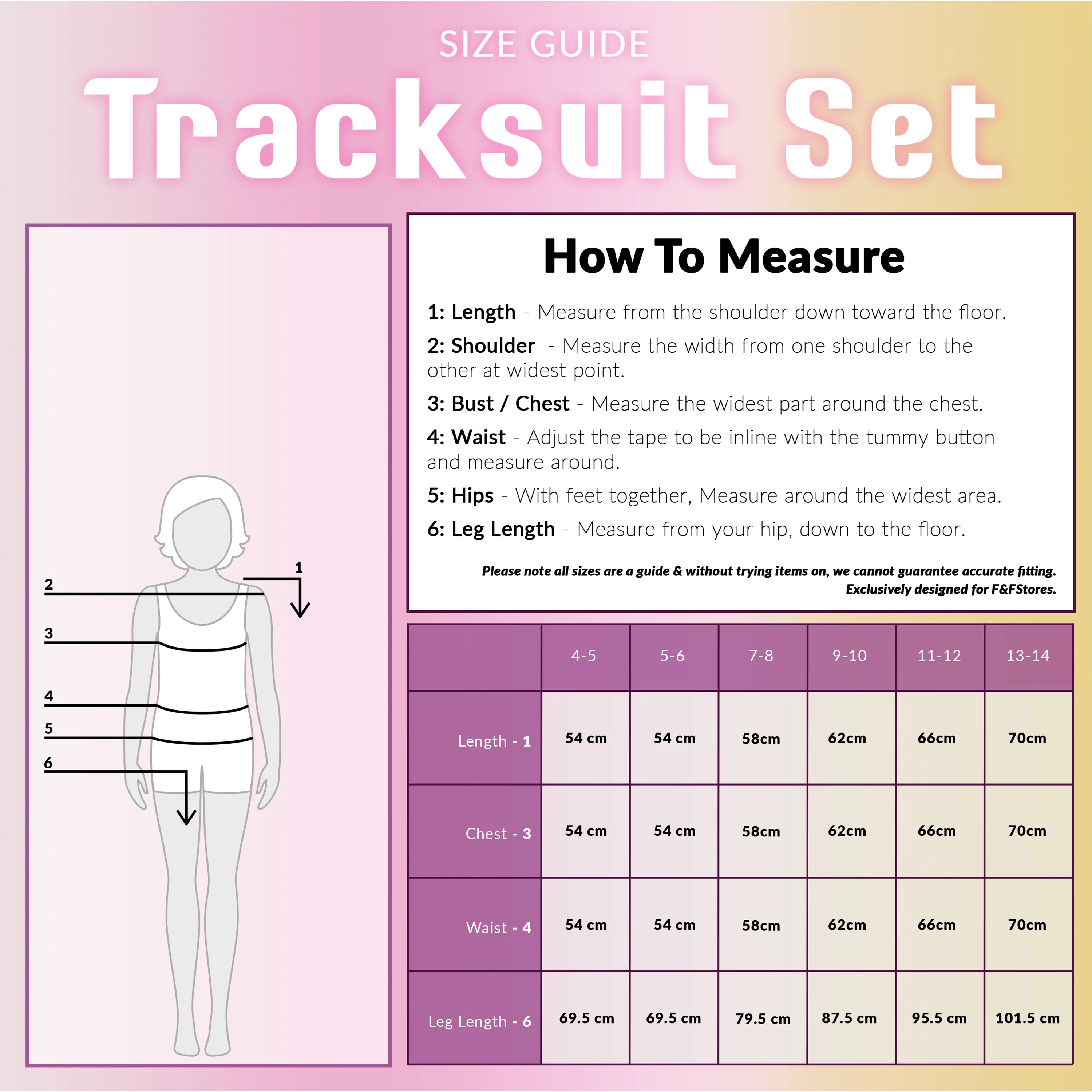 CityComfort Girls Tracksuit Set - RoseGold- Tracksuit for Girls - Image 7
