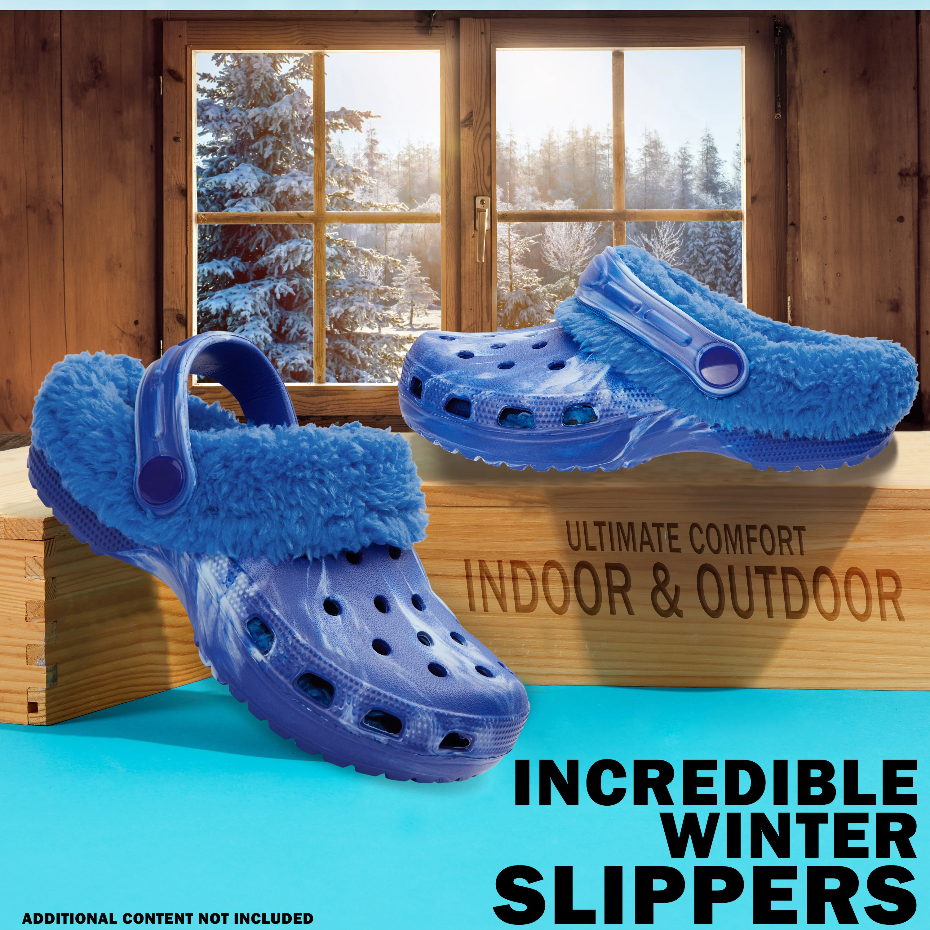 CityComfort Girls Winter Clogs Fleece Lining & Removable Charms, Kids Teens Garden Shoes Slip On with Strap - Image 32
