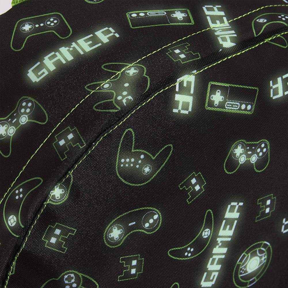 CityComfort Glow In The Dark Gamer Large Backpack for Boys, Teenagers (Black Gamer) - Image 6