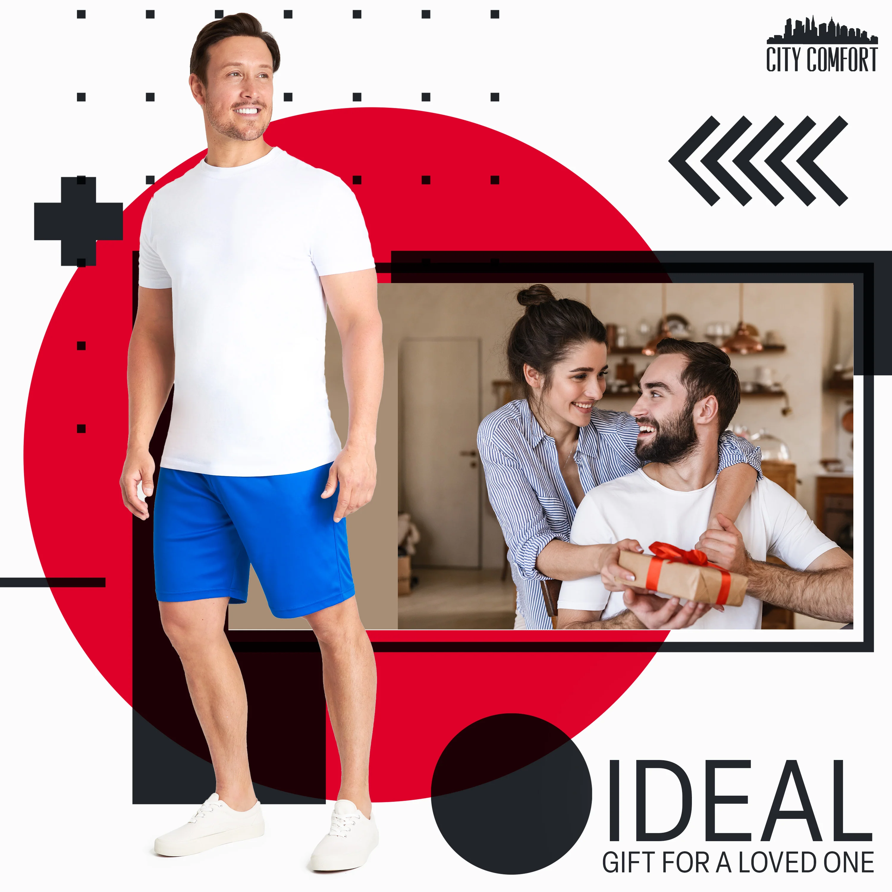 CityComfort Gym Shorts for Men, Quick Dry Running Shorts - Image 4