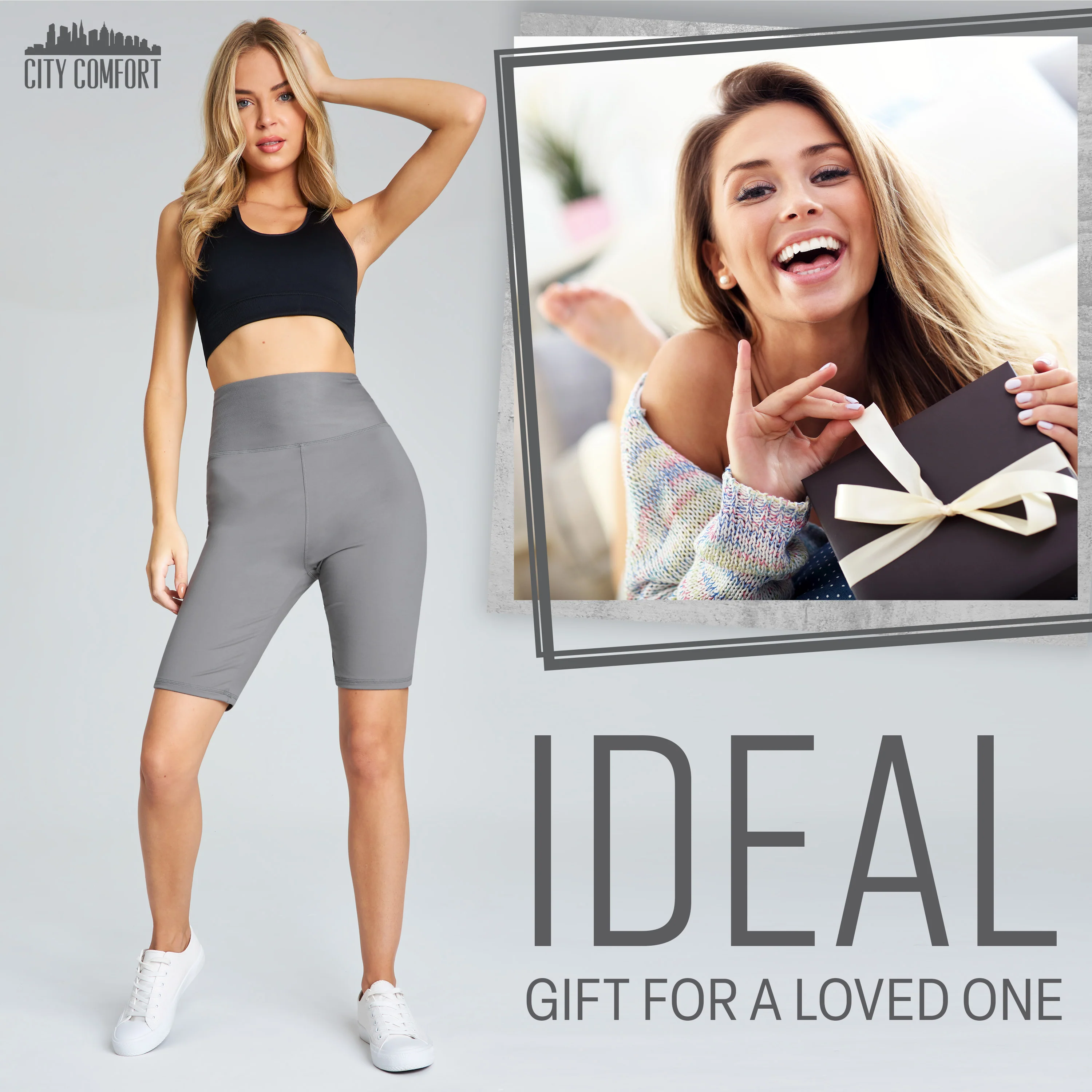 CityComfort Gym Shorts for Women - Yoga Shorts - Image 17