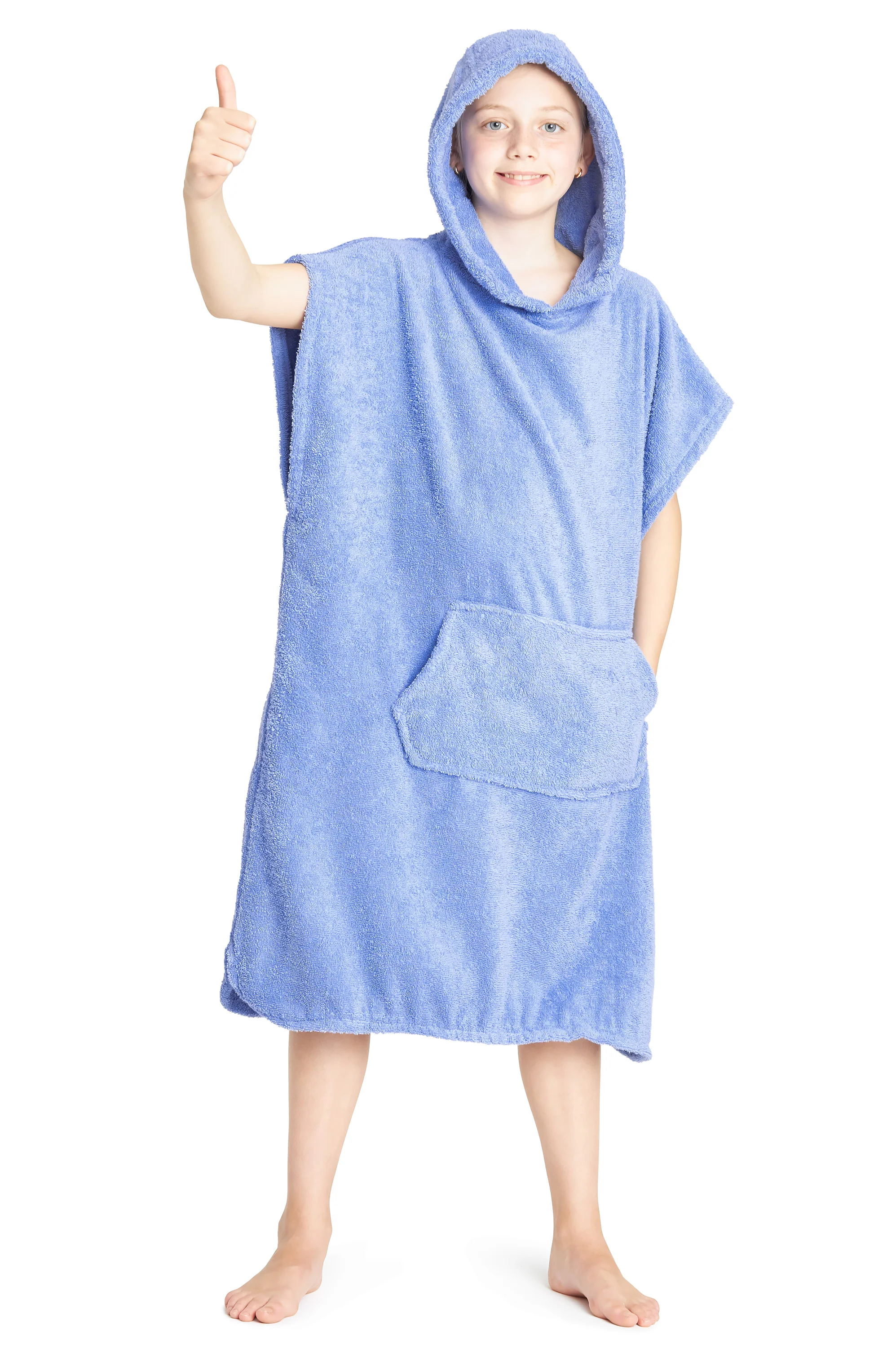 CityComfort Kids Hooded Towel Poncho, Absorbent Cotton Changing Robe for Beach - Image 5