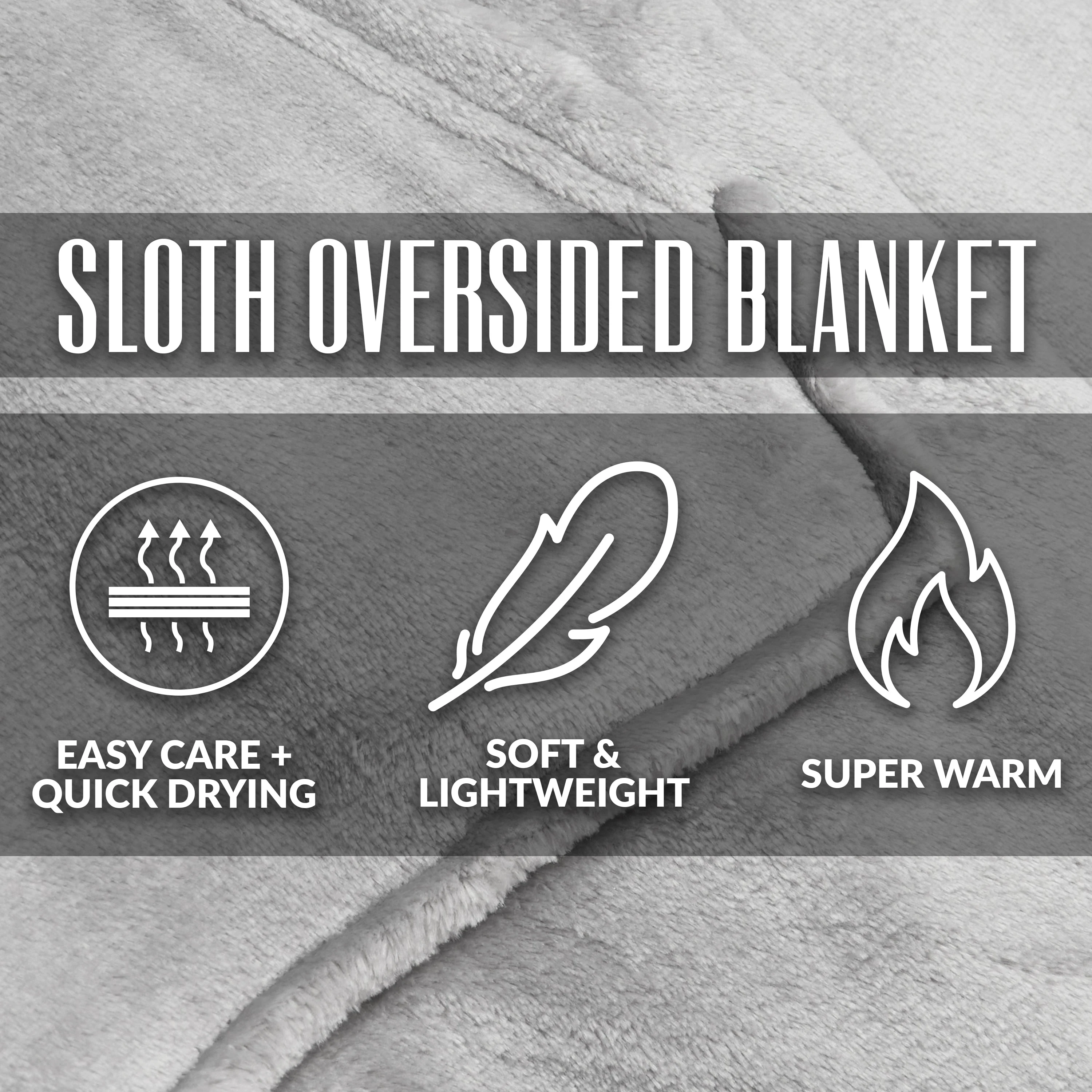 CityComfort Hoodie Blanket, Oversized Hoodie Fleece, Giant Wearable Hoodie for Women Men - Image 3