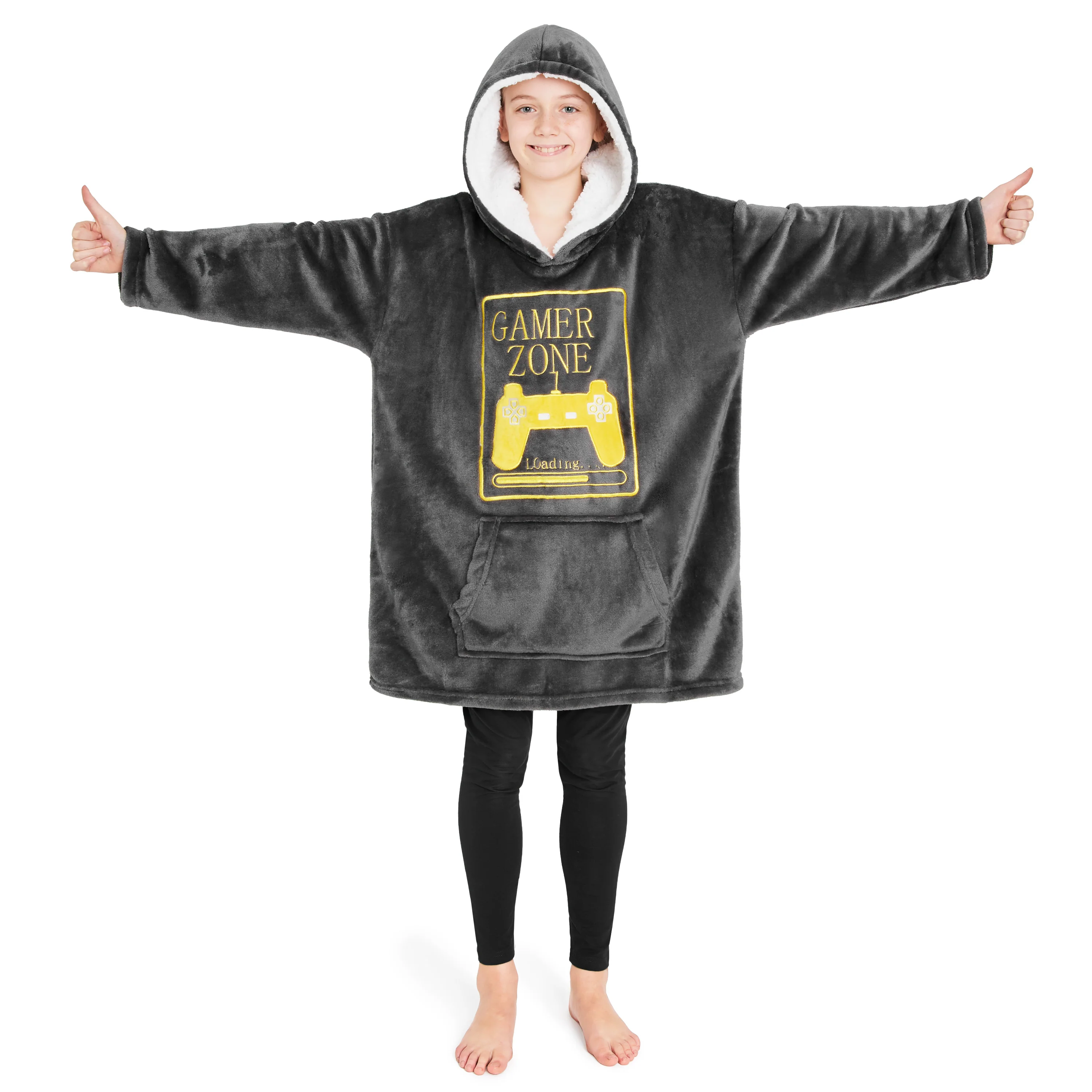 CityComfort Hoodie For Boys, Fleece Oversized Hoodie Blanket