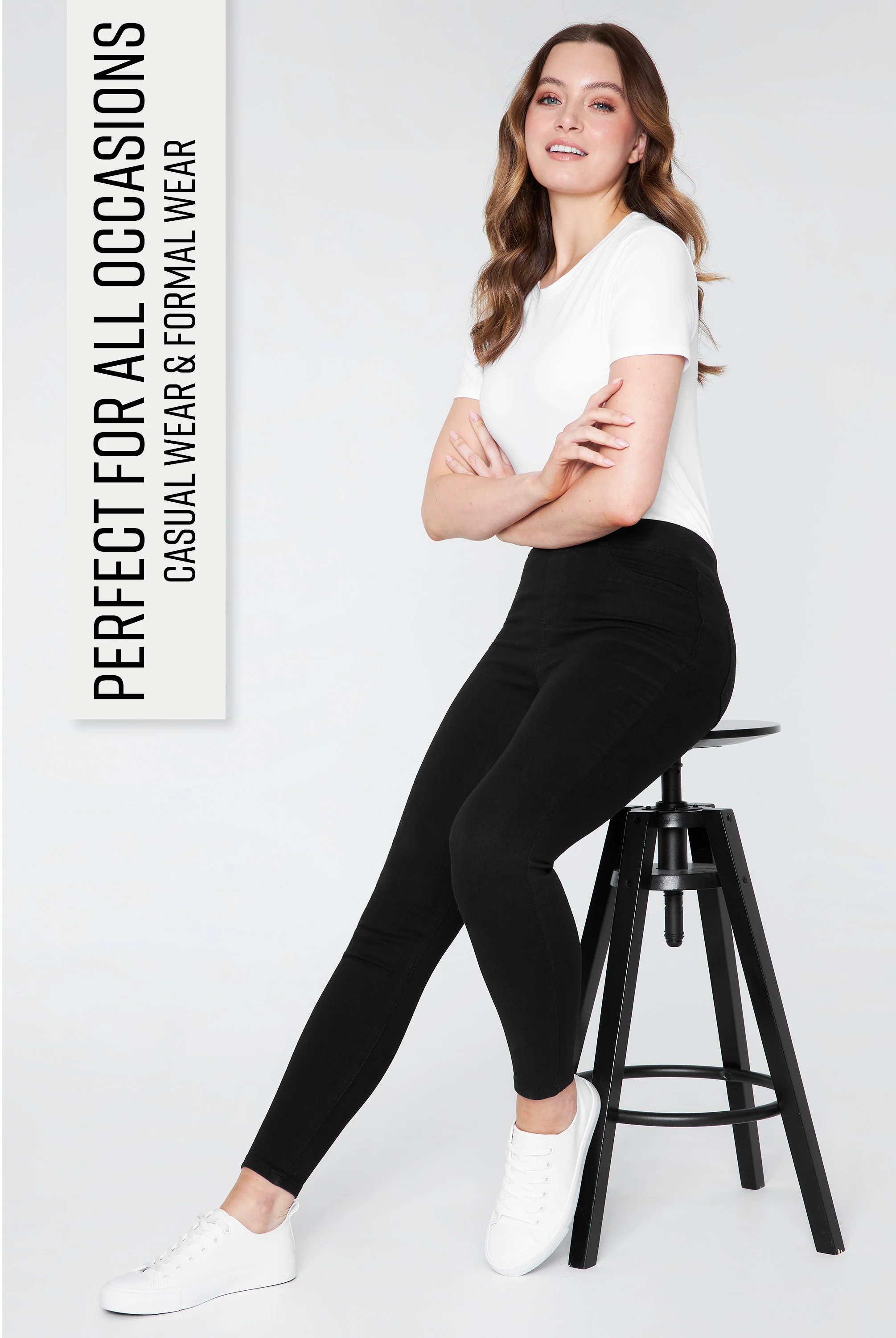 CityComfort Jeggings for Women - High Rise Skinny Jeggings - Image 6