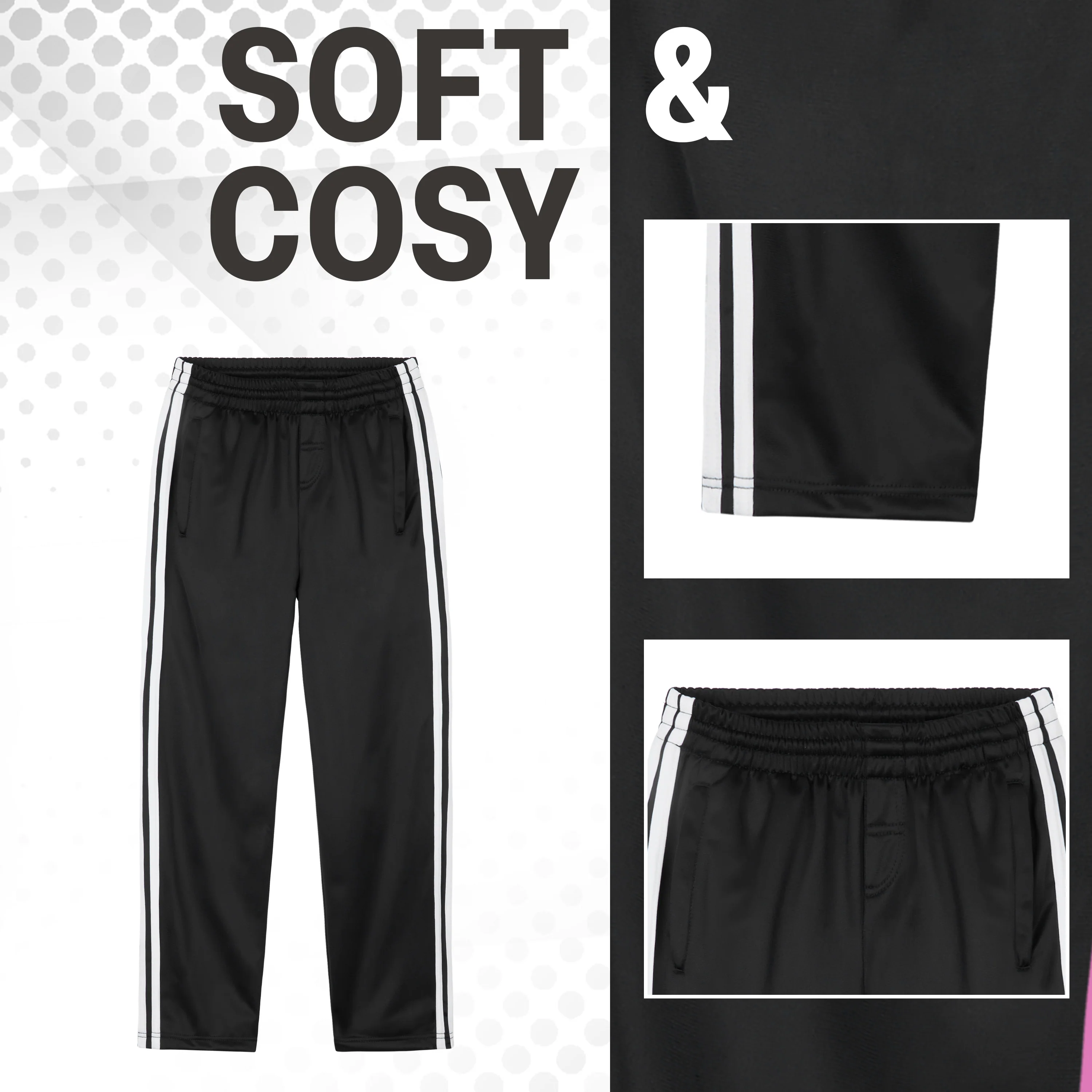 CityComfort Kids Joggers Training Trousers Boys Tracksuit Bottoms Teenagers - Image 5