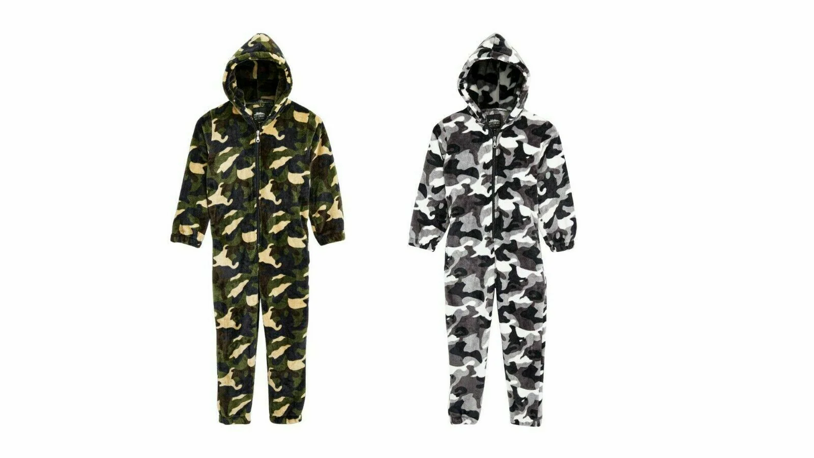 CityComfort Kids Onesie,All in One Pyjamas,Soft Fleece Zip Up Jumpsuit for Kids