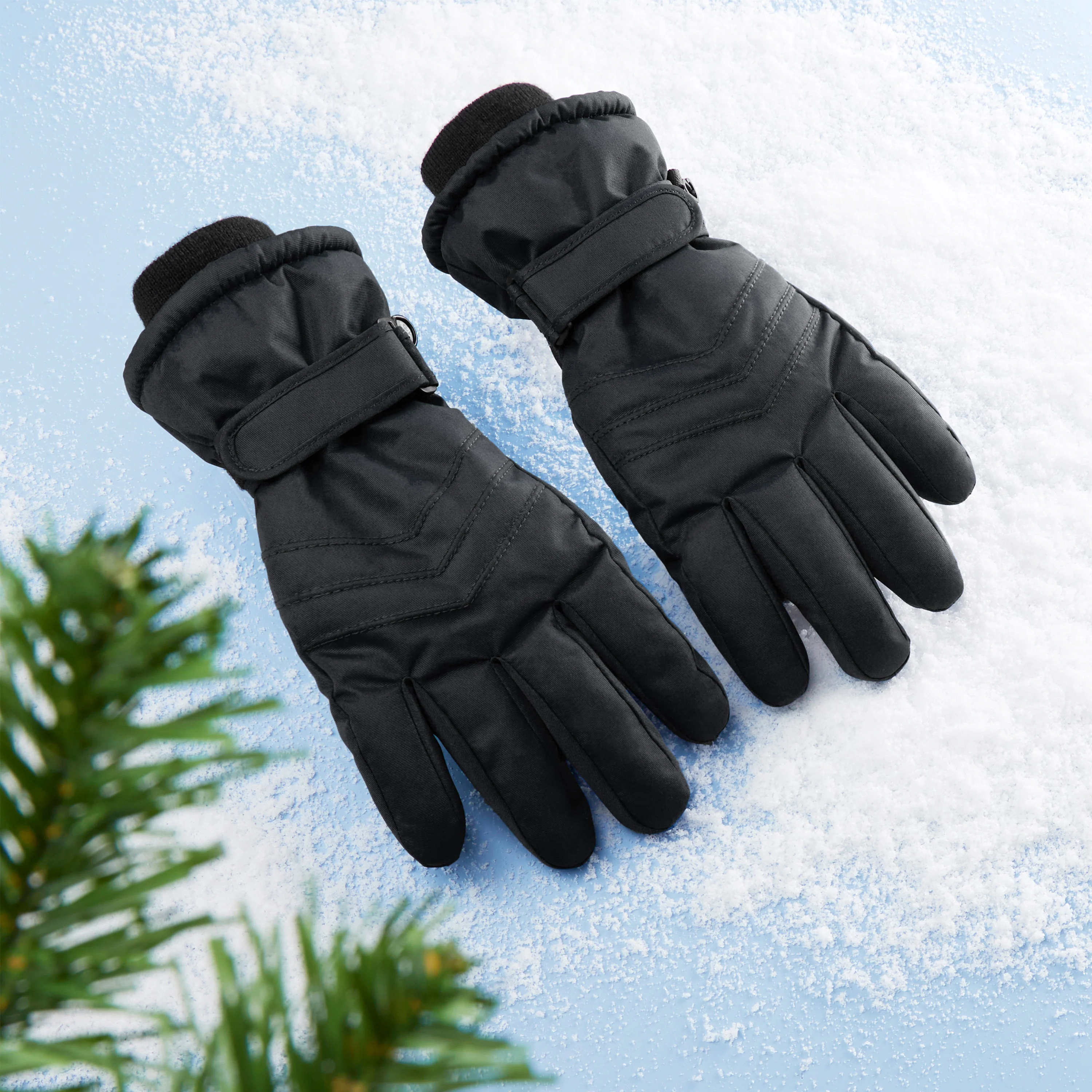 CityComfort Kids Skiing Gloves - Fleece Lined Touch Screen Gloves - Image 3