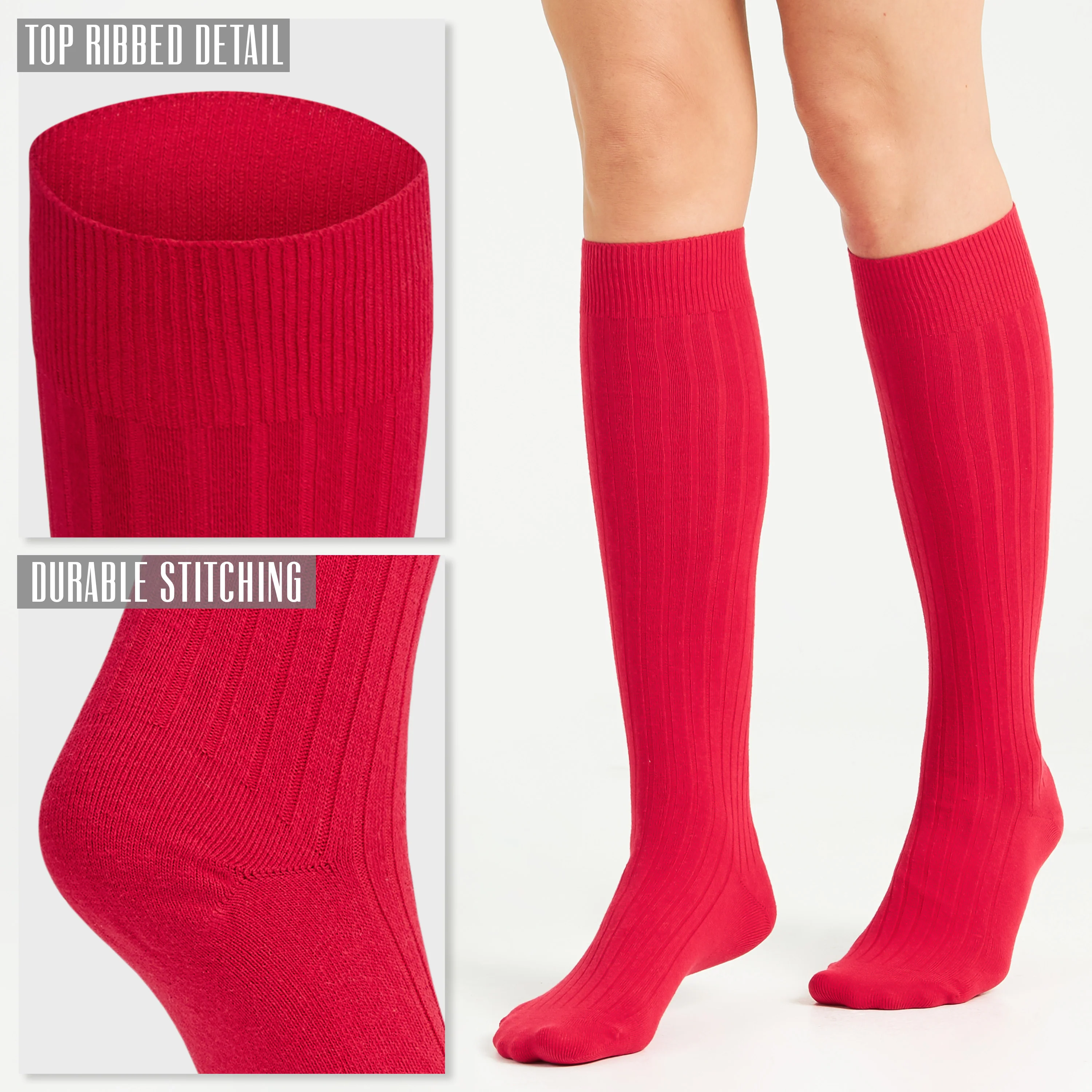CityComfort Knee High Socks - Knee High Socks for Adults - Image 11