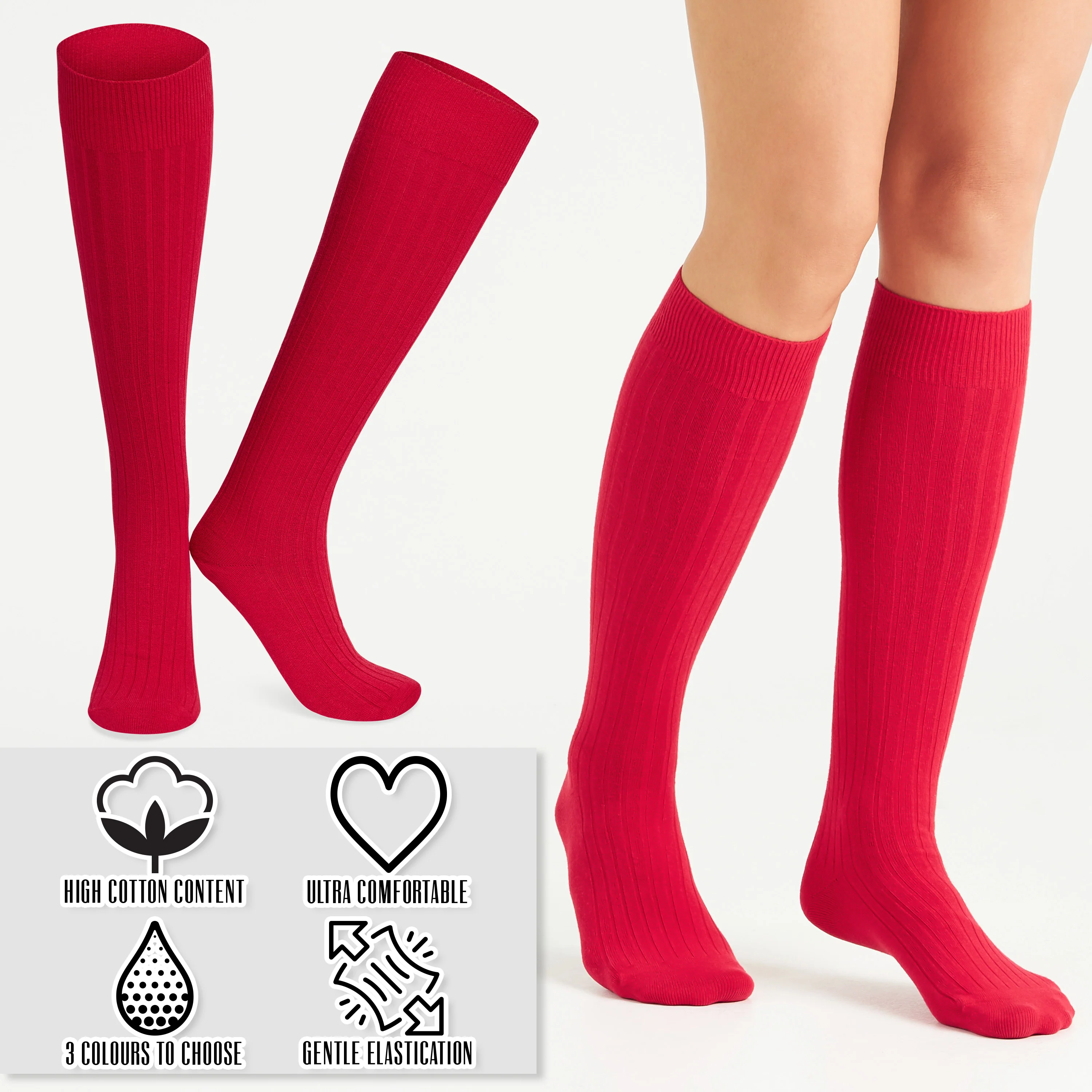 CityComfort Knee High Socks - Knee High Socks for Adults - Image 13