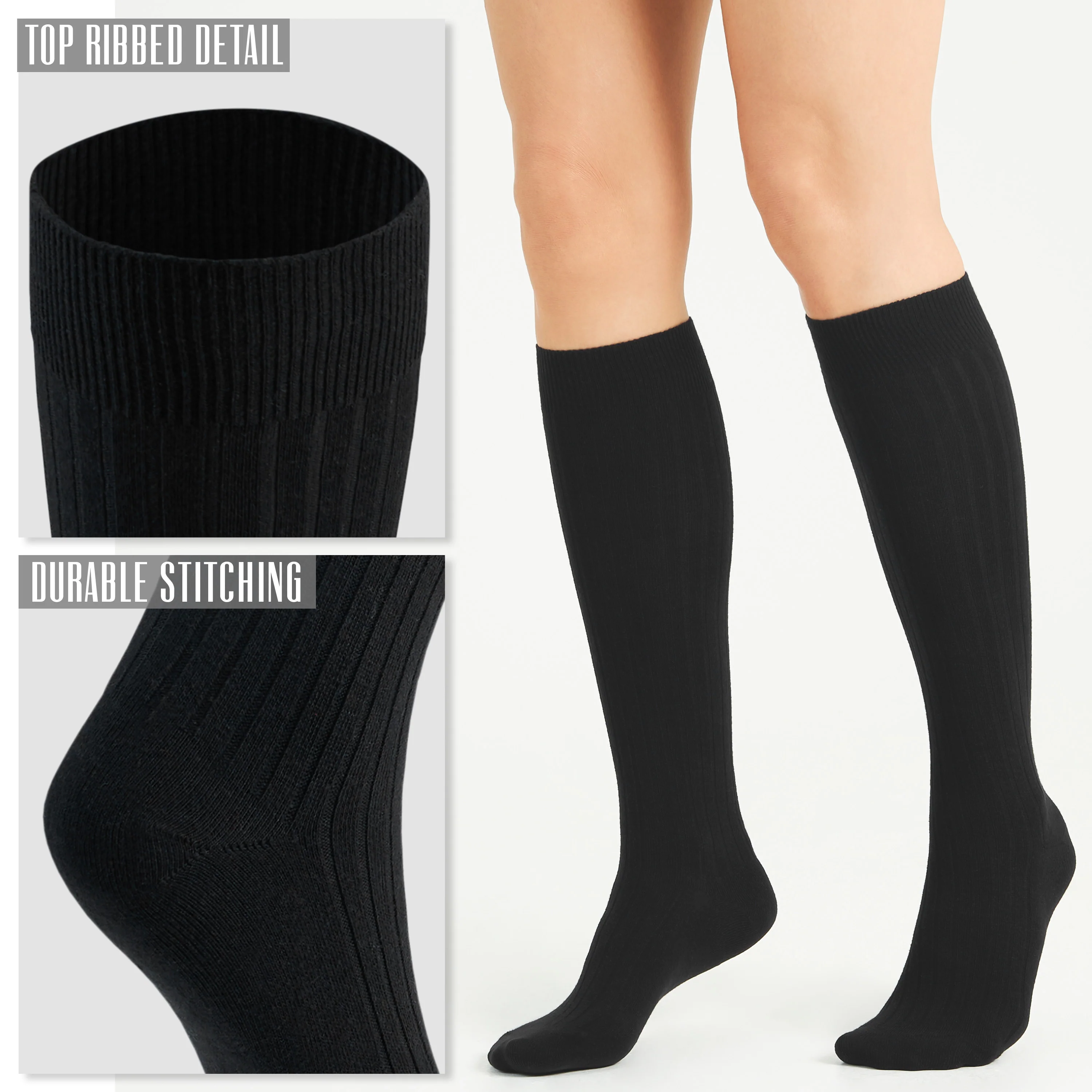 CityComfort Knee High Socks - Knee High Socks for Adults - Image 4
