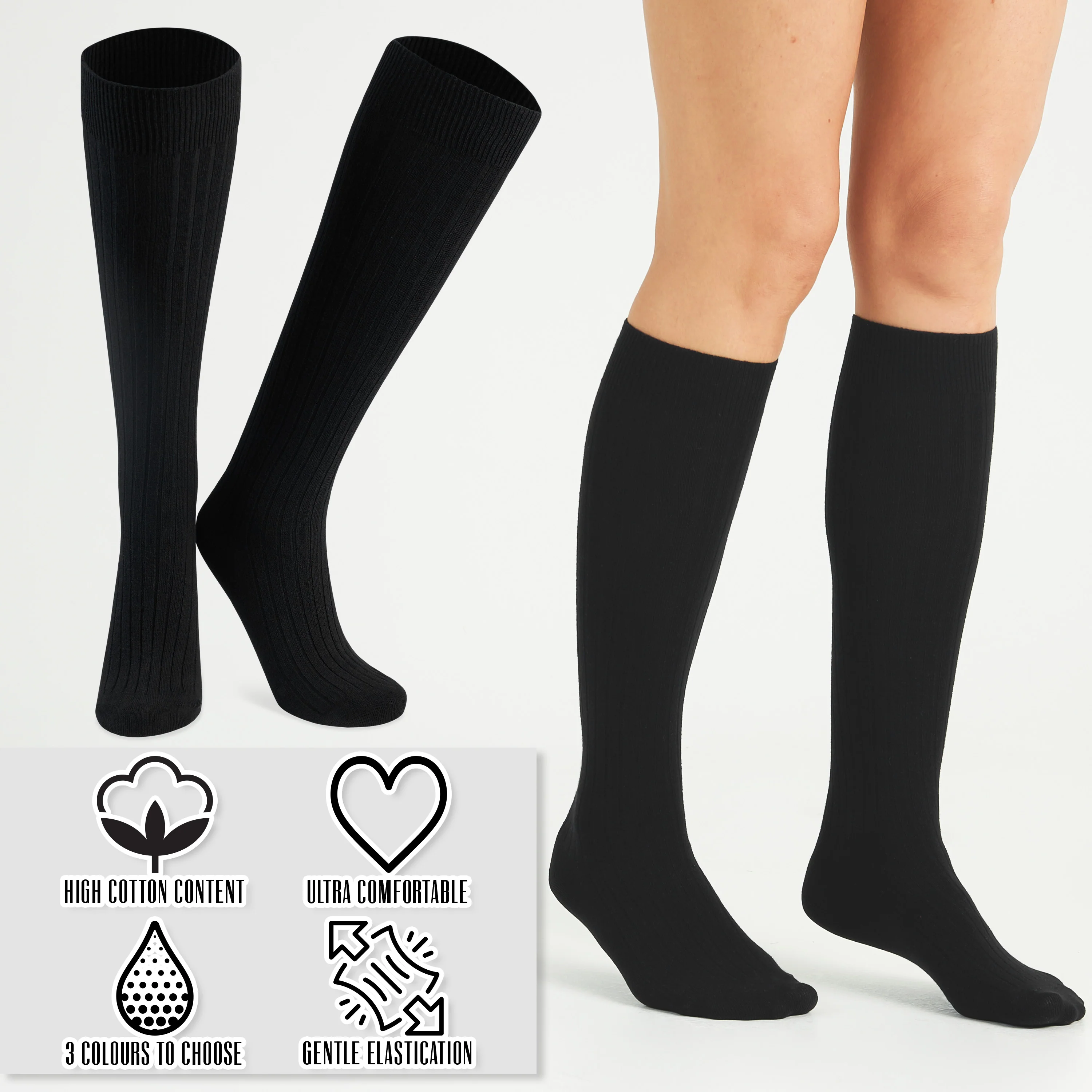 CityComfort Knee High Socks - Knee High Socks for Adults - Image 6