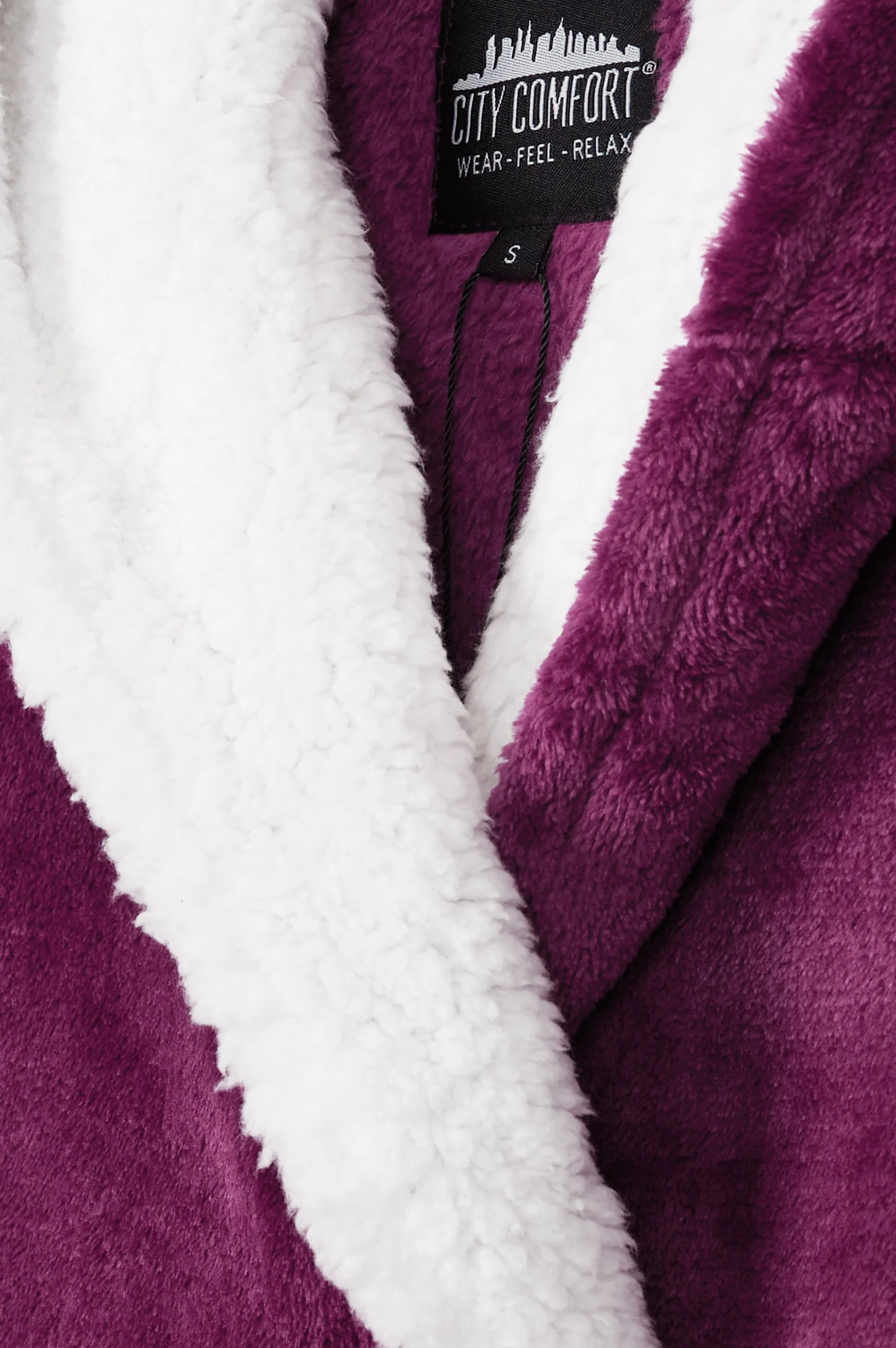 CityComfort Ladies Dressing Gown Soft Plush Bath Robe for Women - Image 37