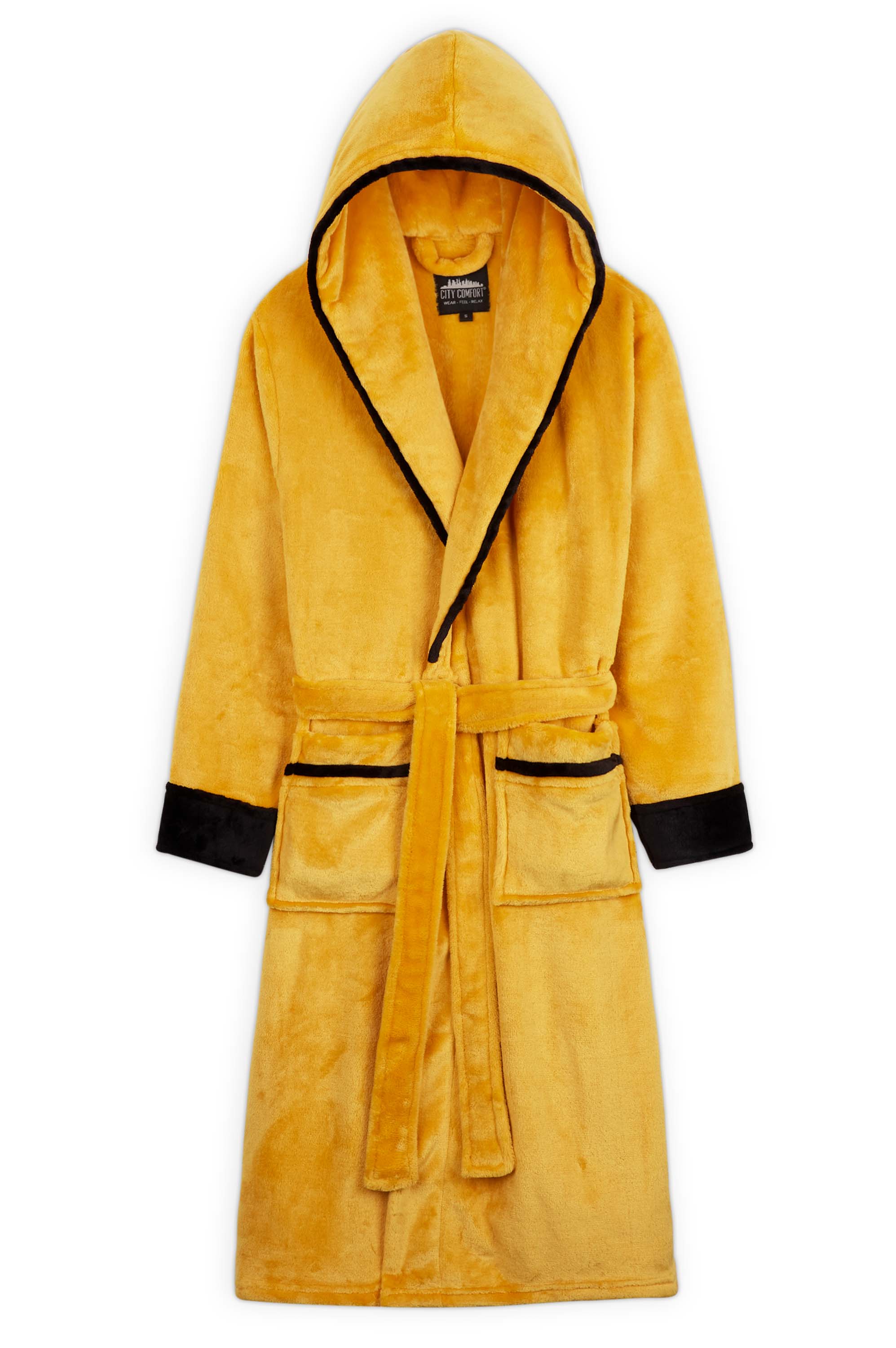 CityComfort Ladies Dressing Gowns Soft Fleece Hooded Women's Robes - Image 22