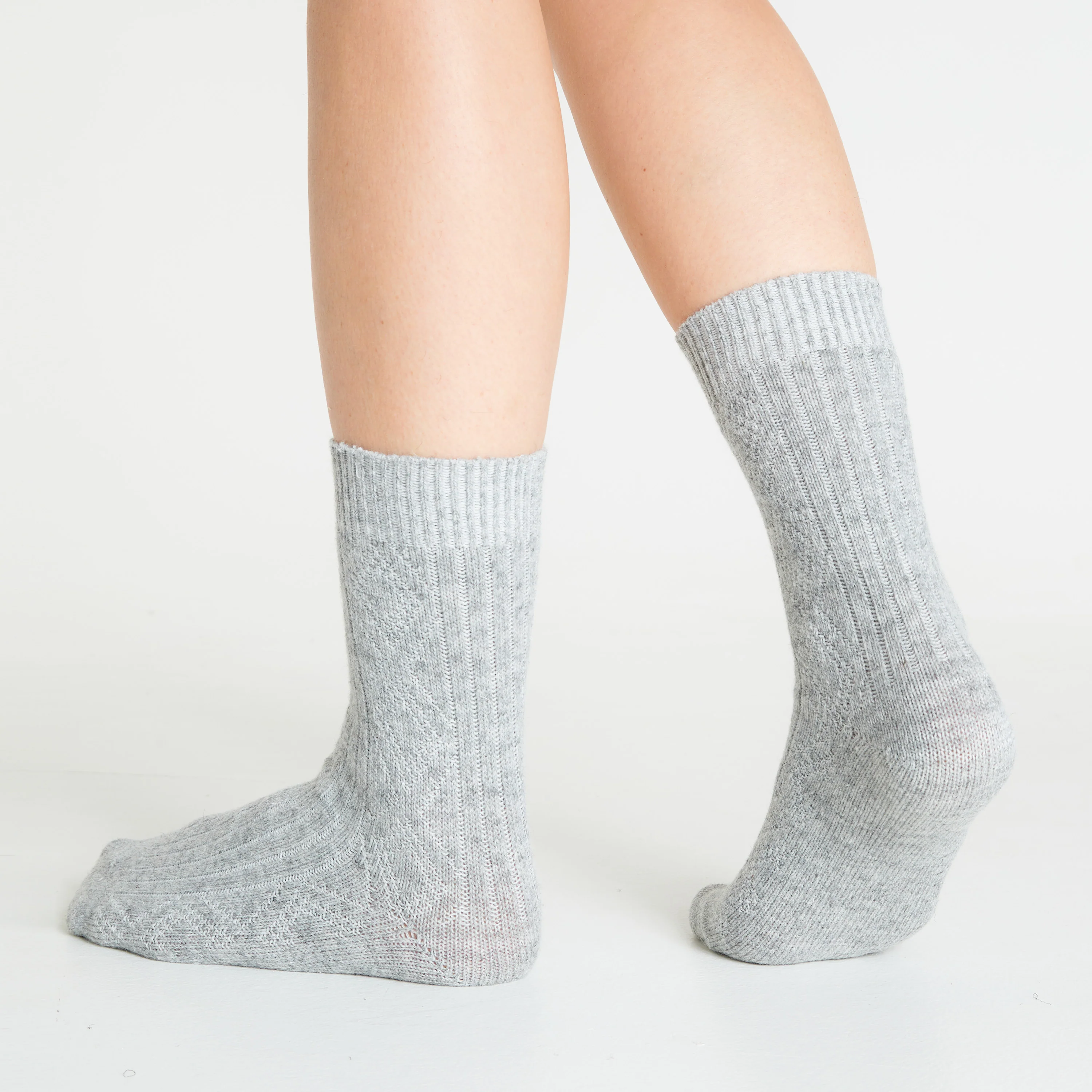 CityComfort Ladies Socks - Blue/Grey - Pack of 5 - Image 4