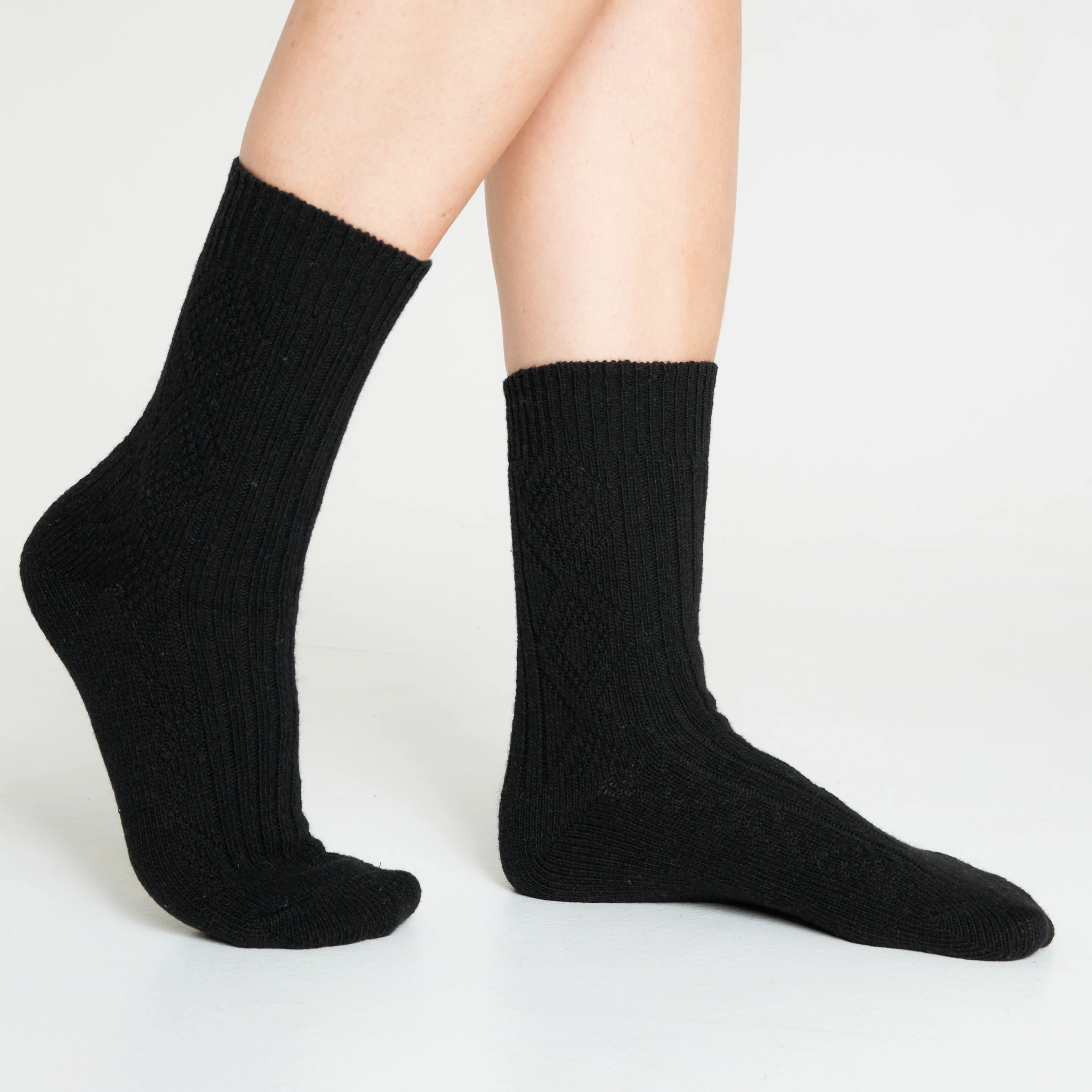 CityComfort Ladies Socks - Blue/Grey - Pack of 5 - Image 5
