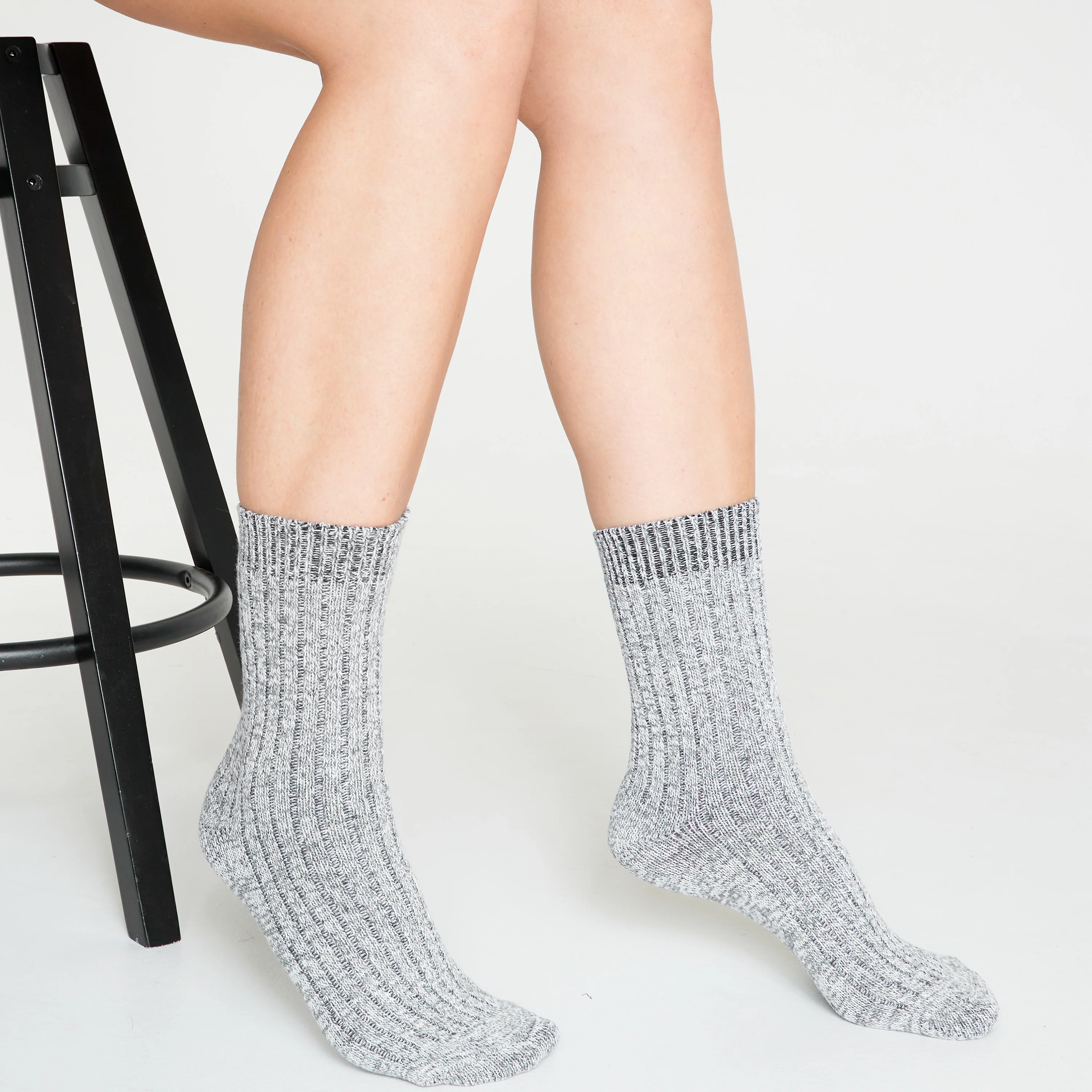 CityComfort Ladies Socks - Multi Marl - Pack of 5 - Image 2