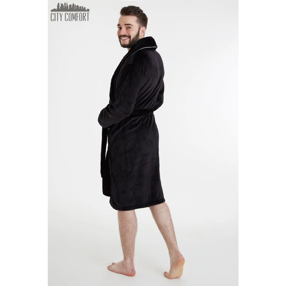 CityComfort Luxury Super Soft Men Dressing Gown Mens Bathrobe - Image 15