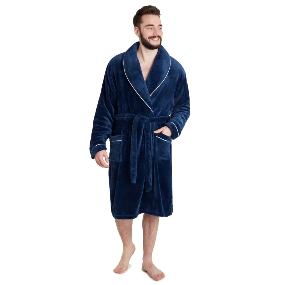CityComfort Luxury Super Soft Men Dressing Gown Mens Bathrobe - Image 16