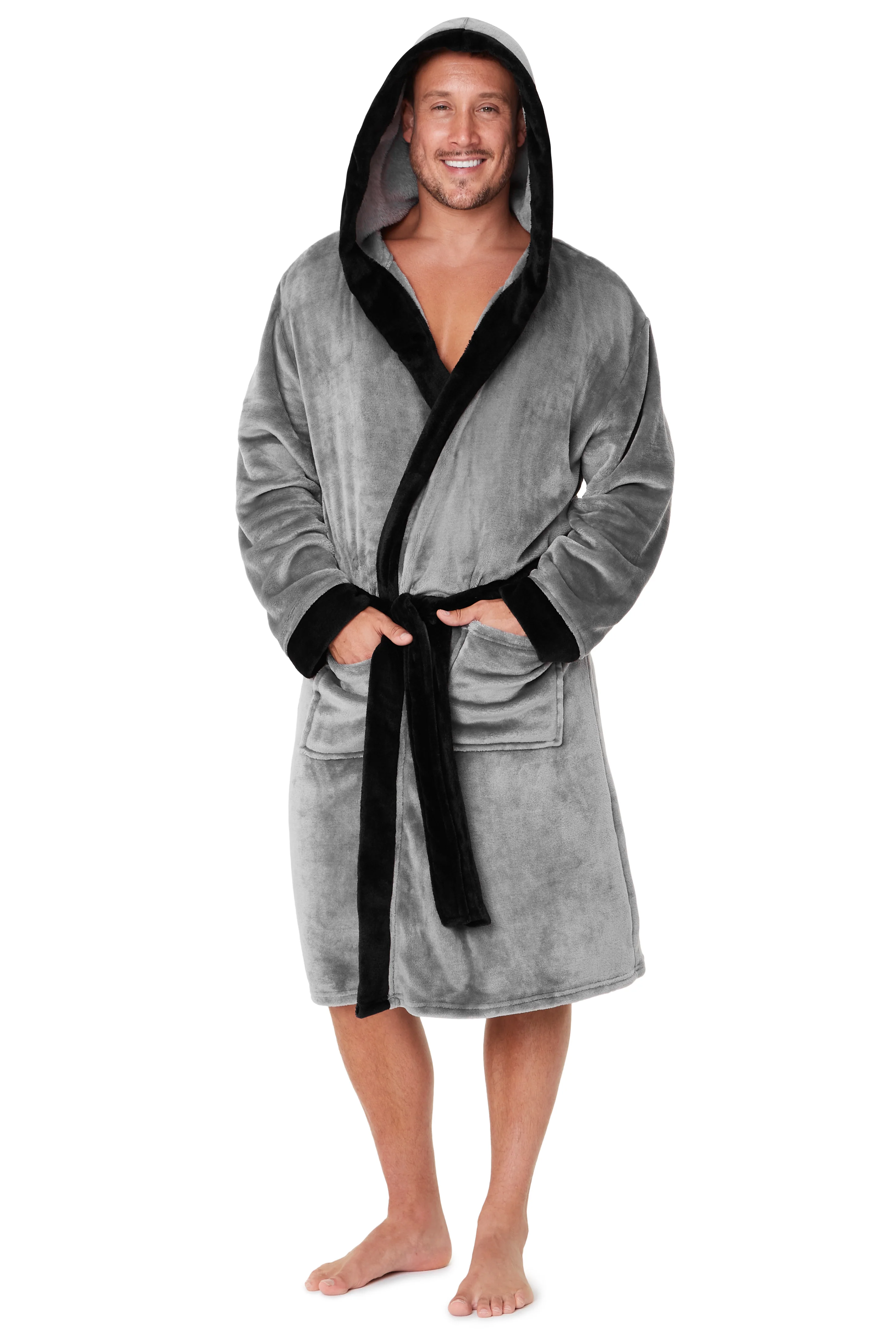 CityComfort Luxury Super Soft Men Dressing Gown Mens Bathrobe - Image 8