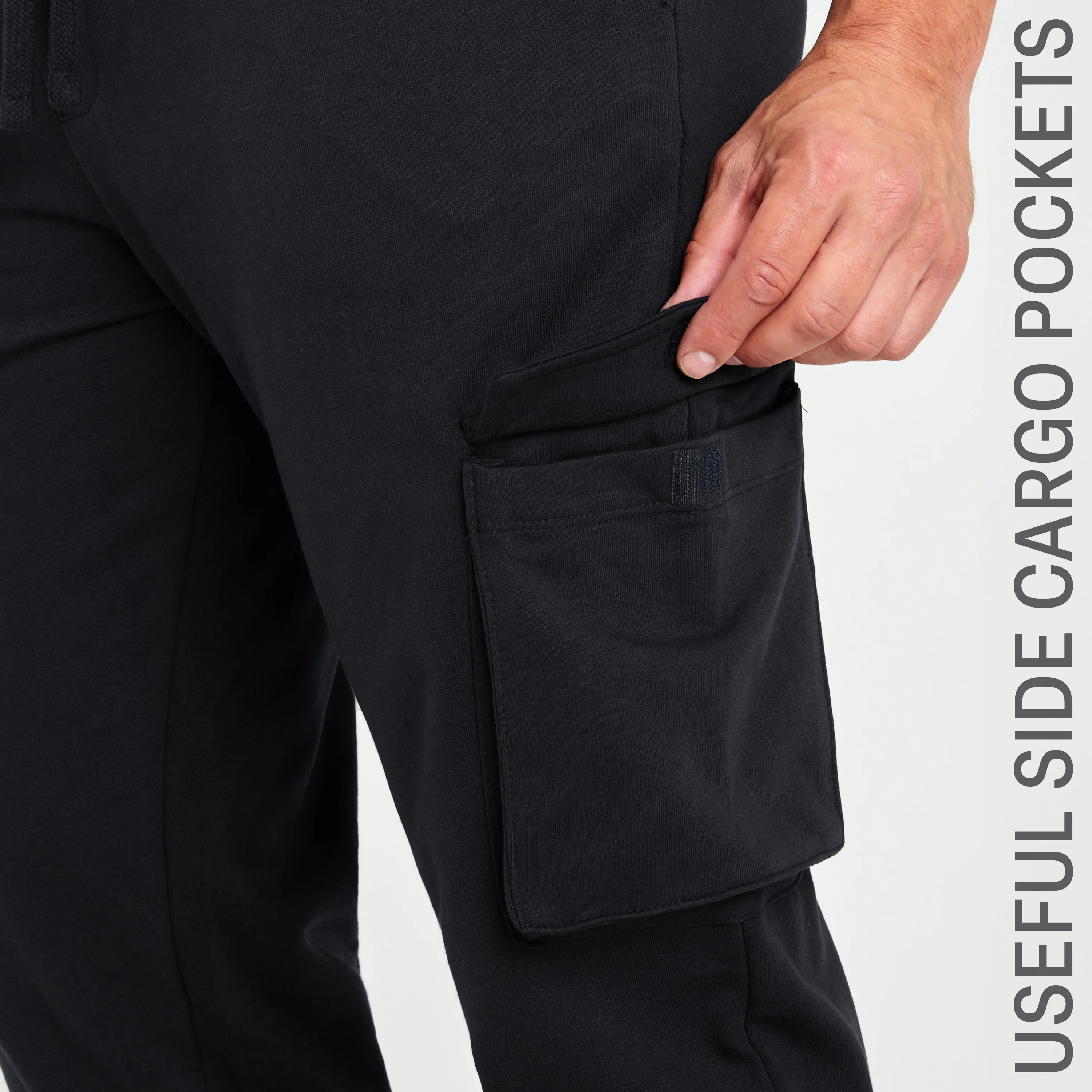 CityComfort Mens Cargo Joggers with 4 Pockets, Comfy, Casual, Stylish Sweatpants - Gifts for Him - Image 15