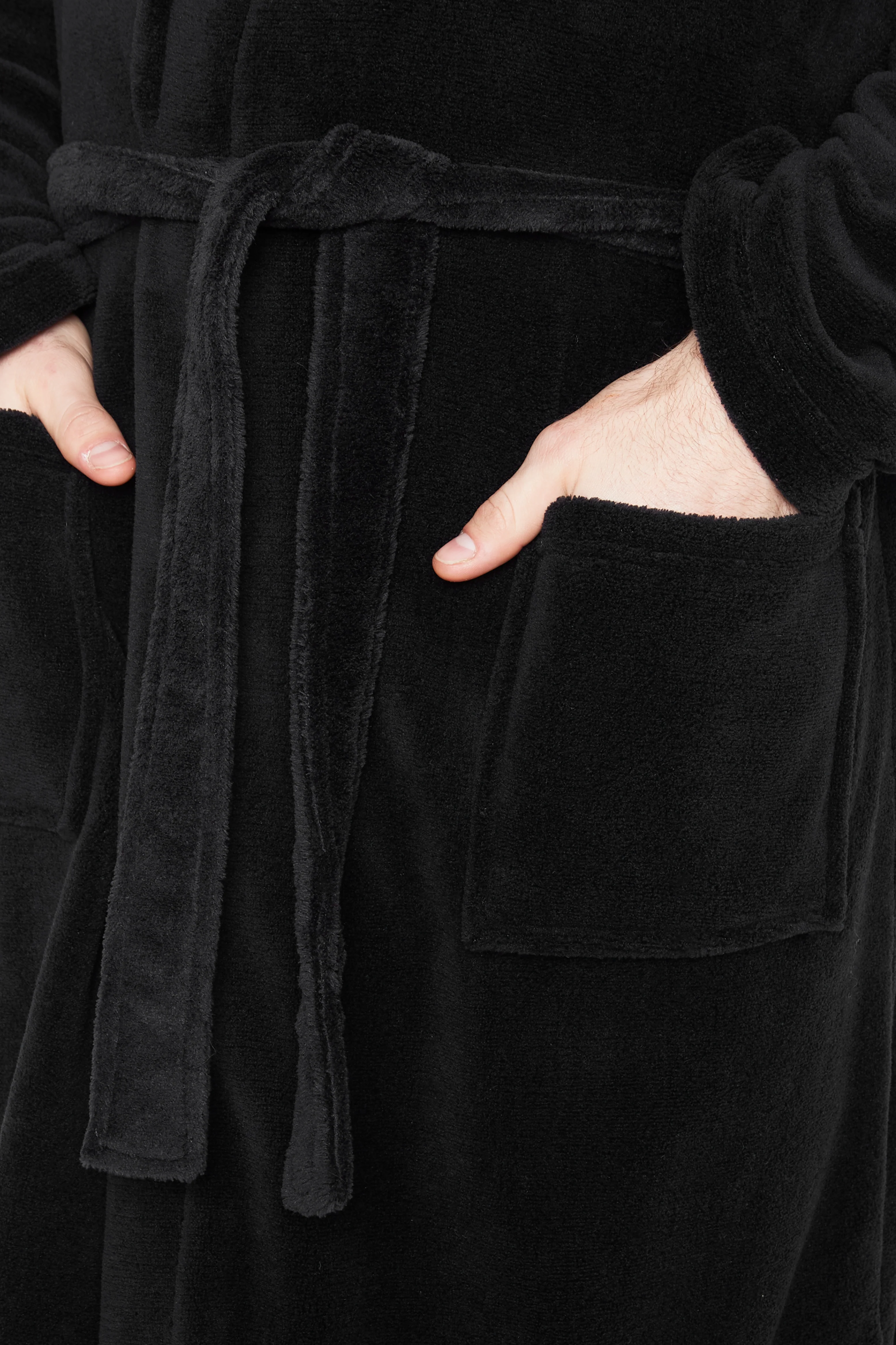CityComfort Mens Dressing Gown, Shawl Collar or Hooded Bathrobe Super Soft Fleece Cosy Loungewear Adults Teens - Gifts for Him - Image 21