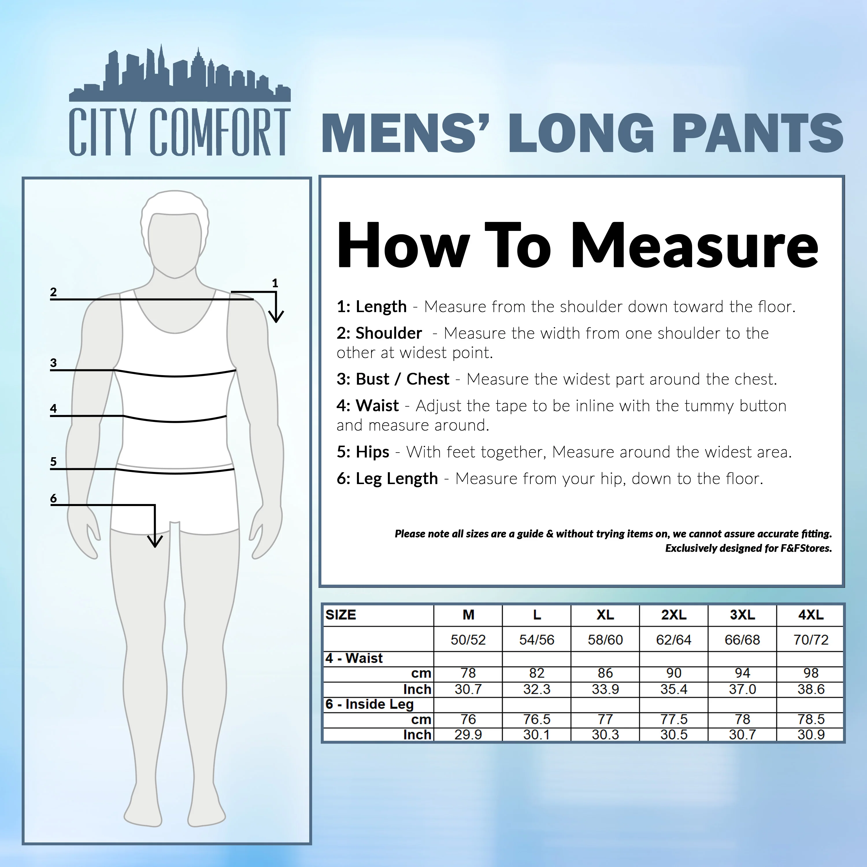 CityComfort Mens Pyjama Bottoms - Jersey Lounge Pants with Pockets, Pack of 2 - Image 6