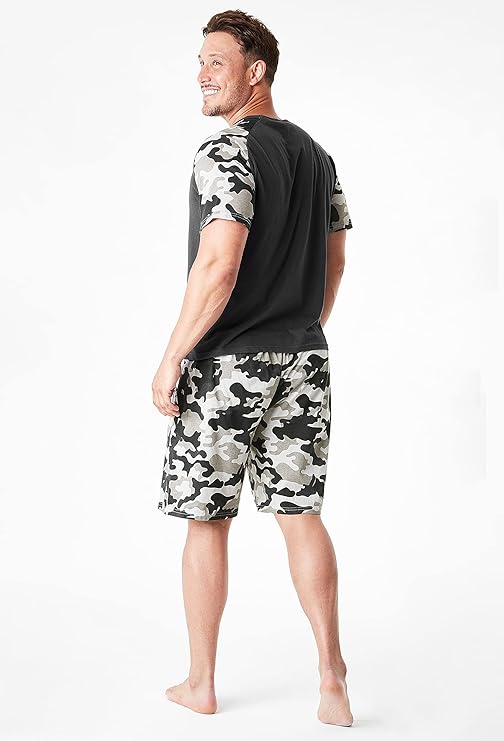 CityComfort Mens Pyjamas, Men's Short PJs, Lounge Wear Set for Men - Image 5