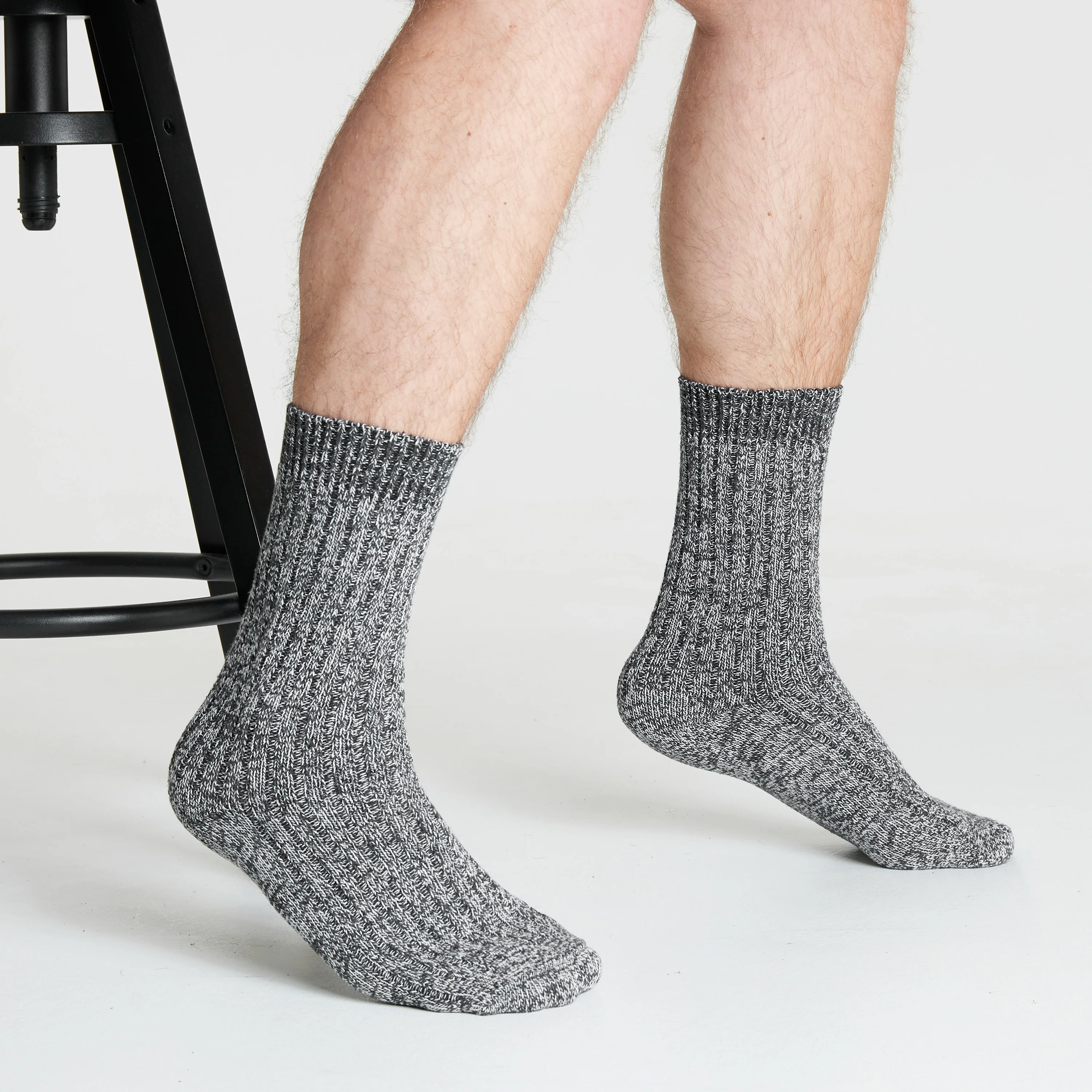 CityComfort Mens Socks Pack of 5 or 2 Soft Warm Ankle Socks for Men & Teens Size 6-12 - Image 5