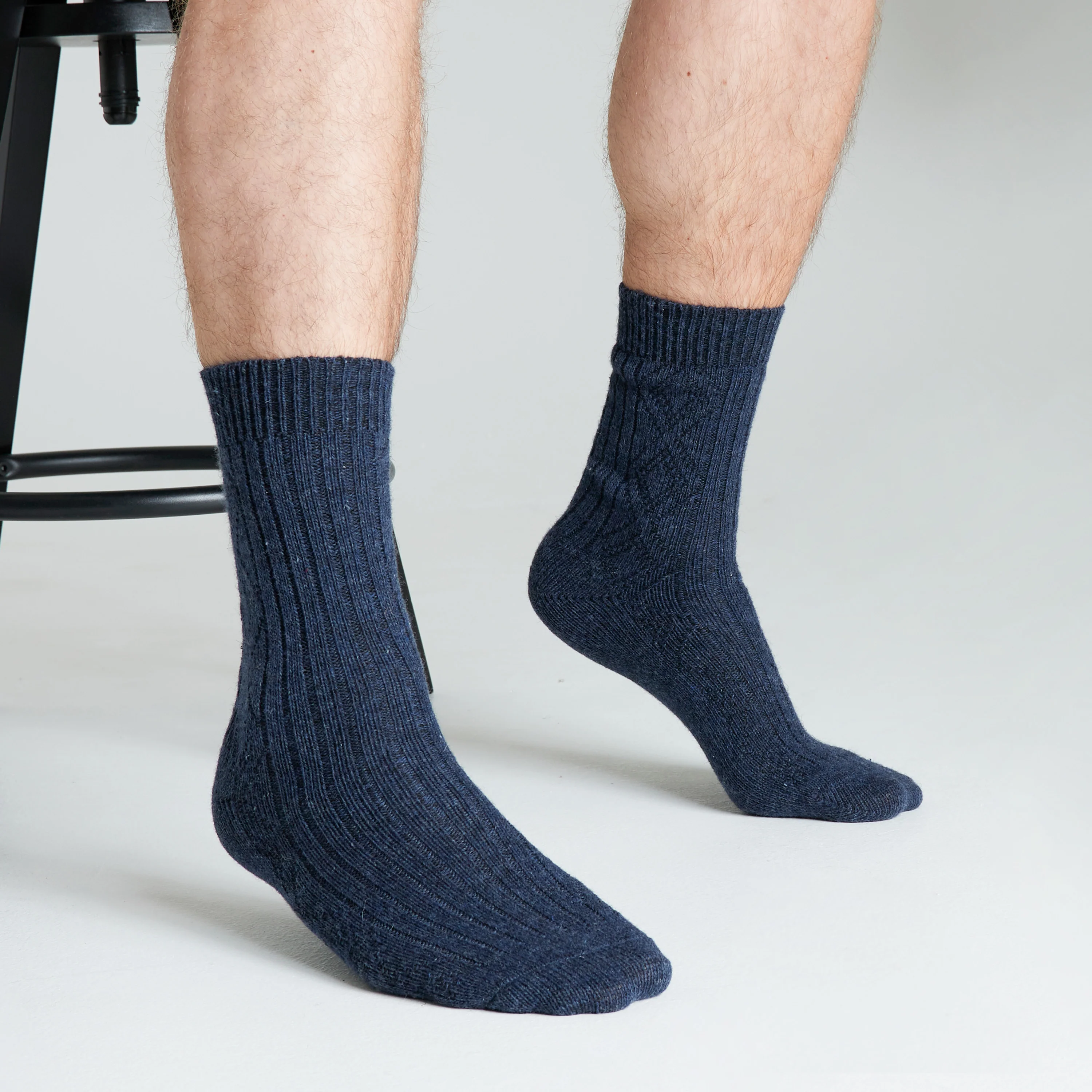 CityComfort Mens Socks Pack of 5 or 2 Soft Warm Ankle Socks for Men & TeensSize 6-12 - Image 2