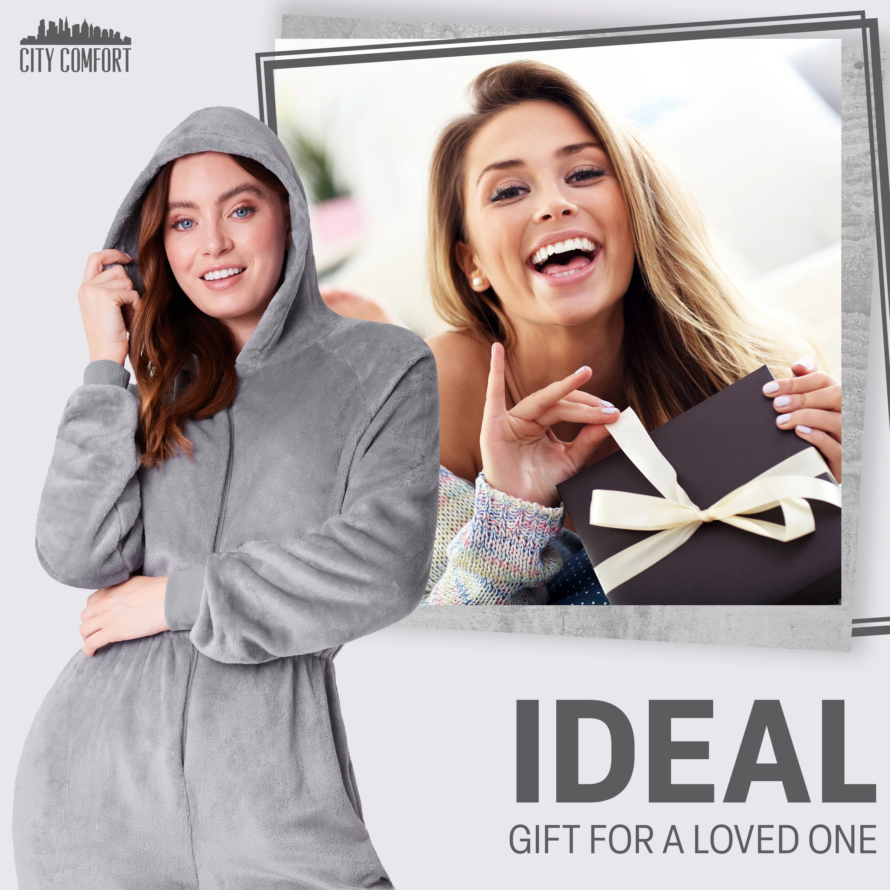 CityComfort Onesies for Women, Fleece Onesie for Women - Image 10