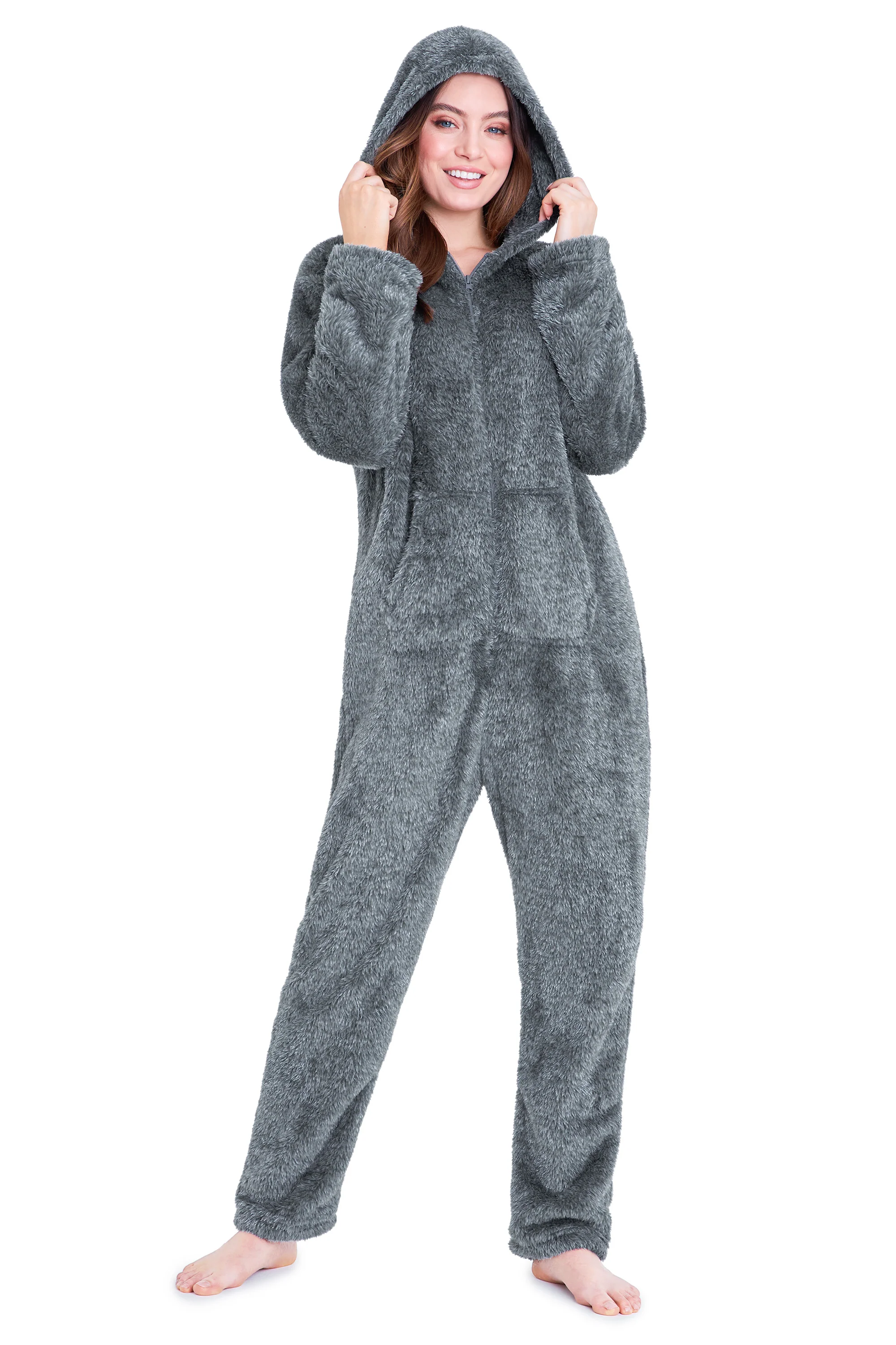 CityComfort Onesies for Women Soft Comfy Fleece Pyjamas Nightwear for Women